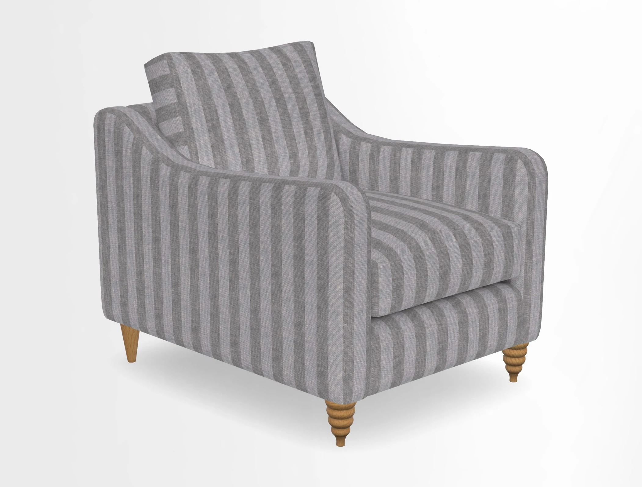 Rye Chair in Two Tone Plain Biscuit