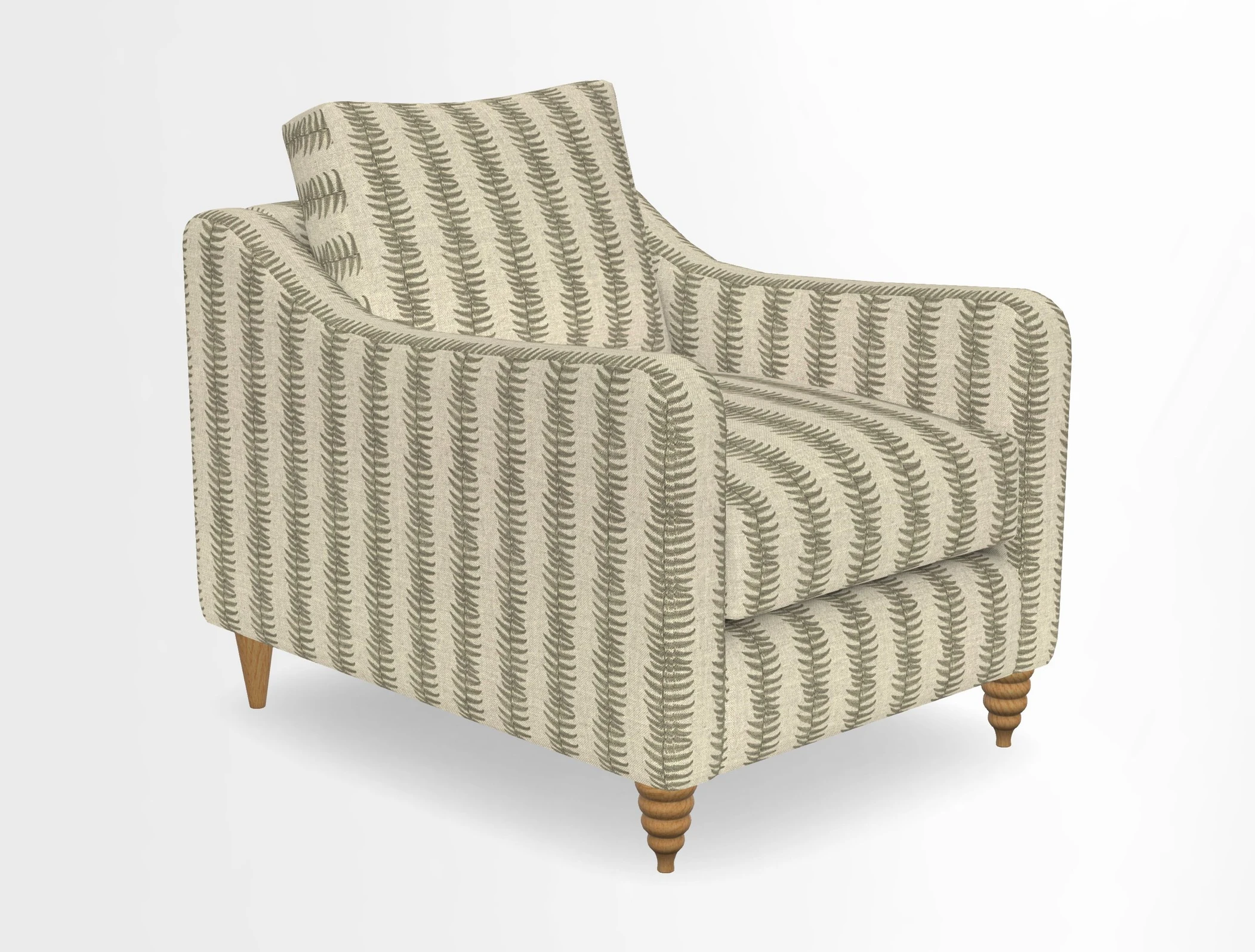 Rye Chair in Two Tone Plain Biscuit