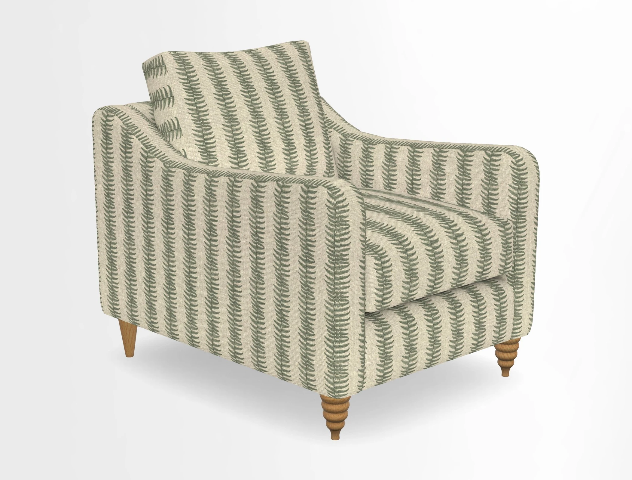 Rye Chair in Two Tone Plain Biscuit