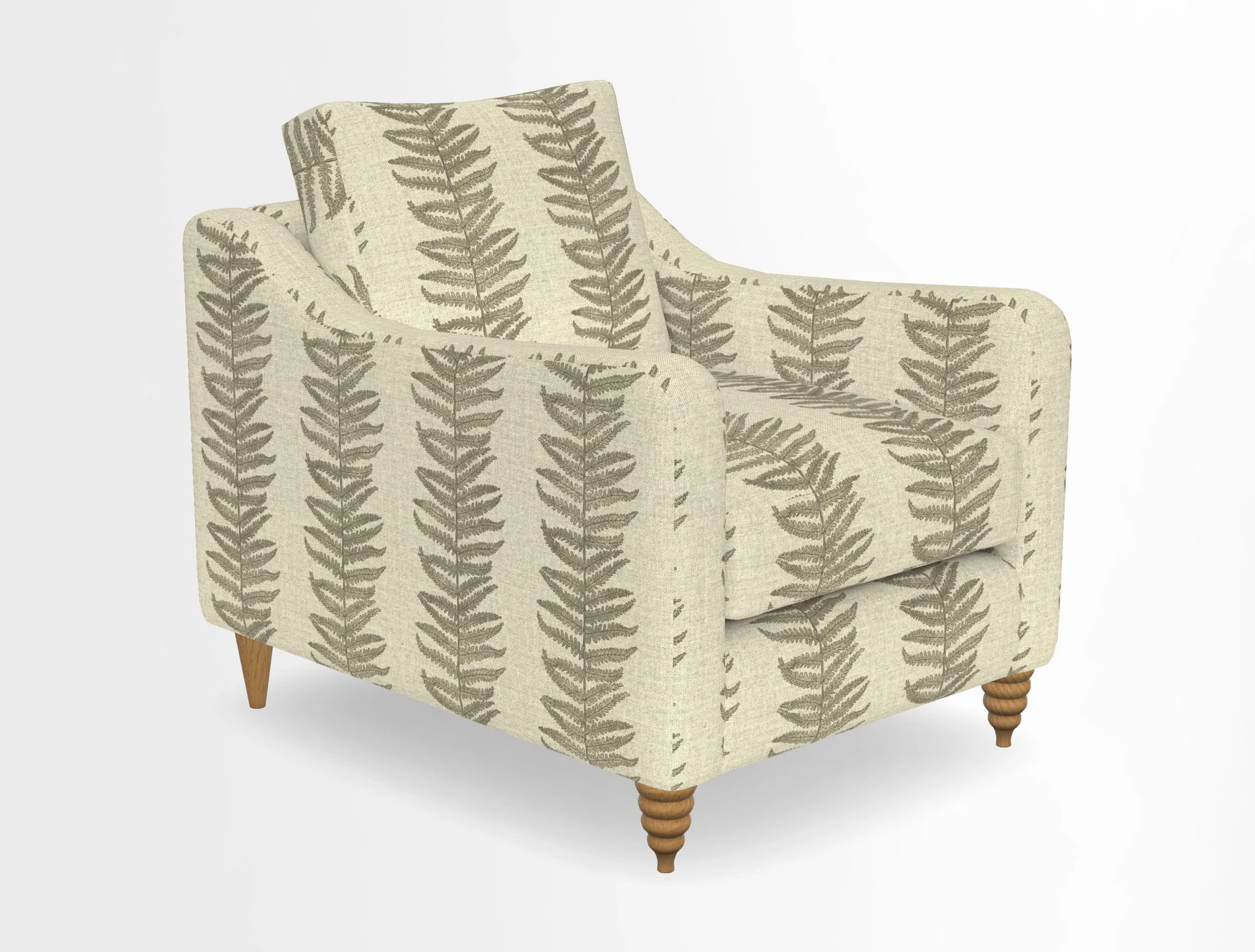Rye Chair in Two Tone Plain Biscuit