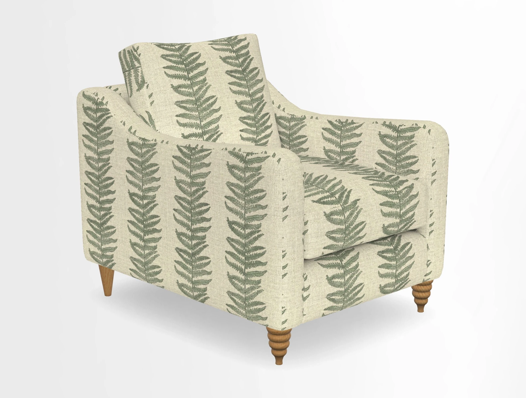 Rye Chair in Two Tone Plain Biscuit
