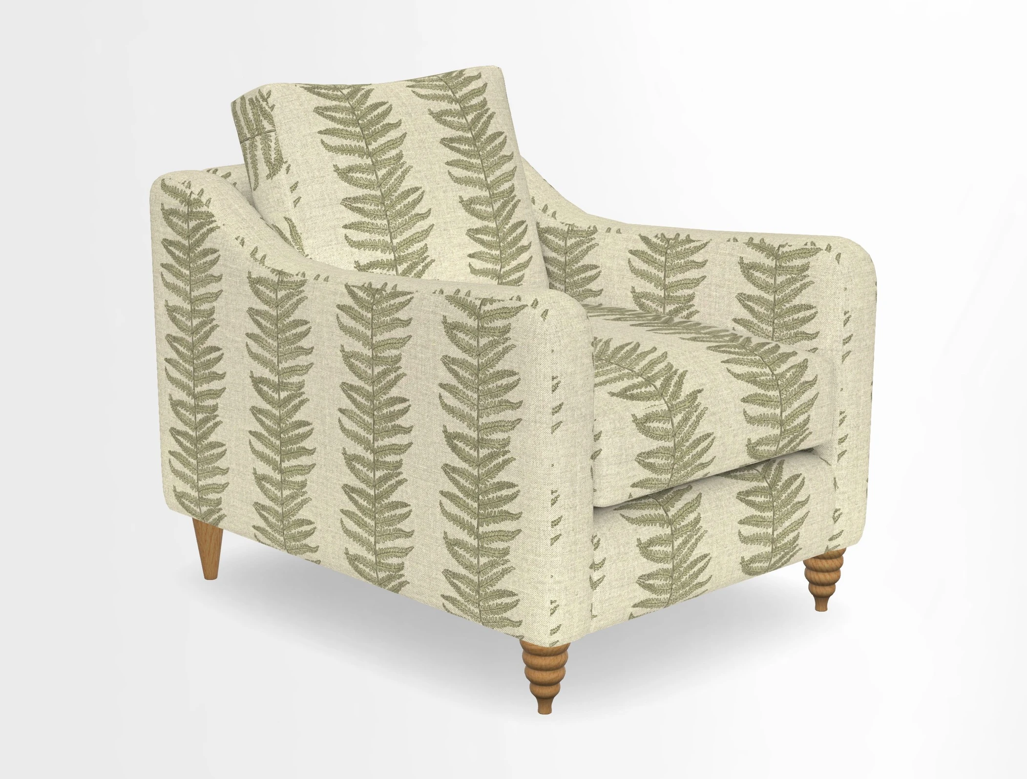 Rye Chair in Two Tone Plain Biscuit