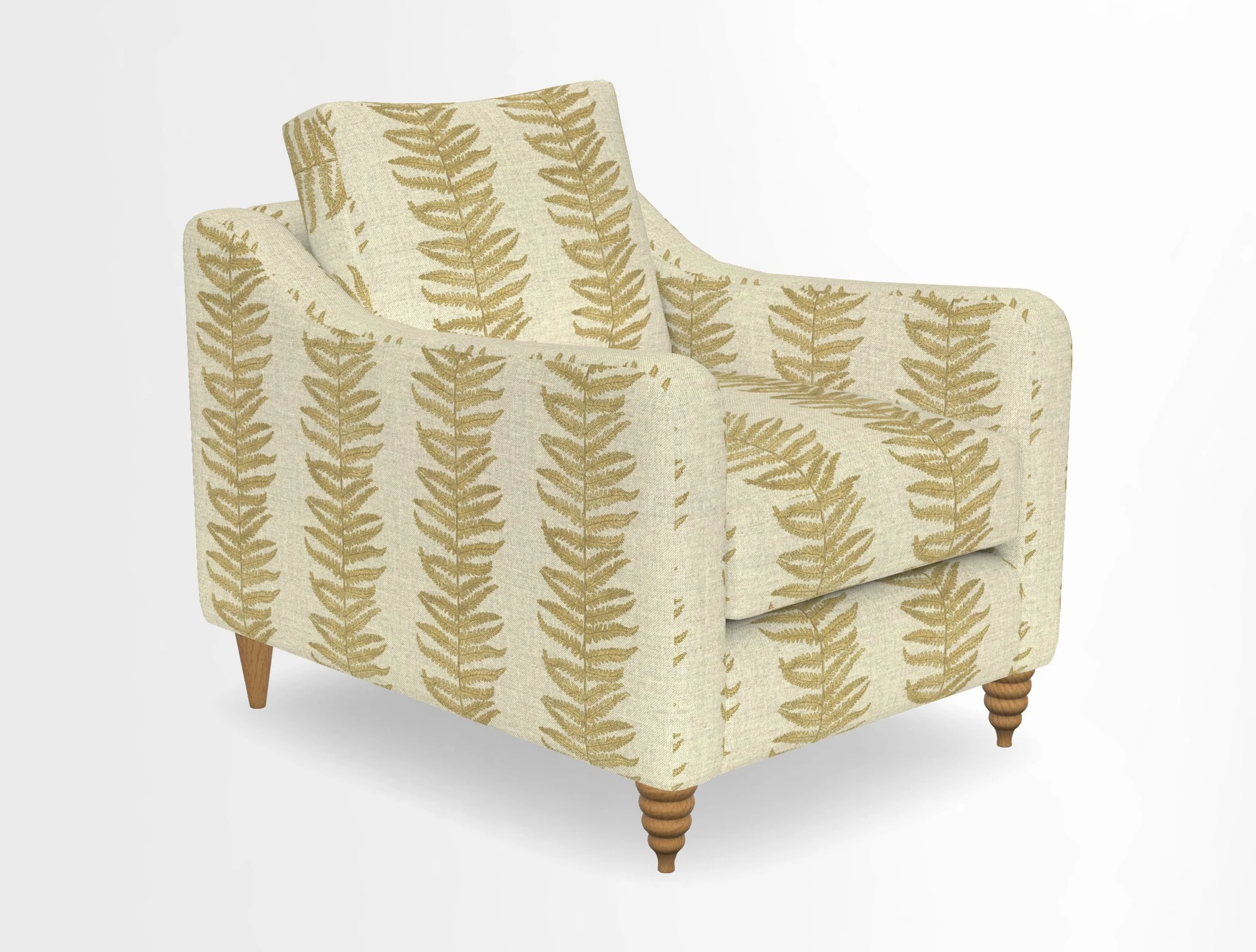 Rye Chair in Two Tone Plain Biscuit