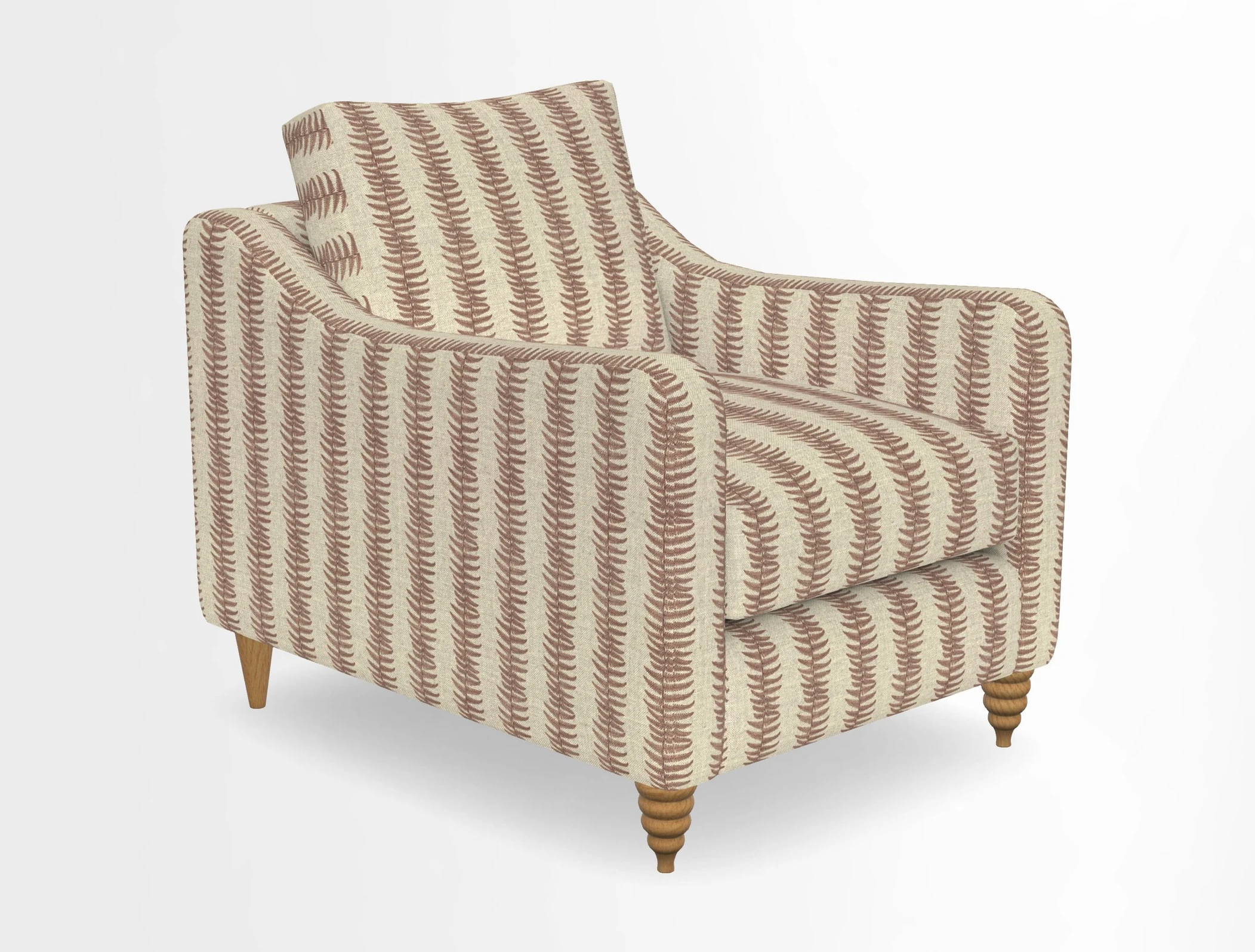 Rye Chair in Two Tone Plain Biscuit