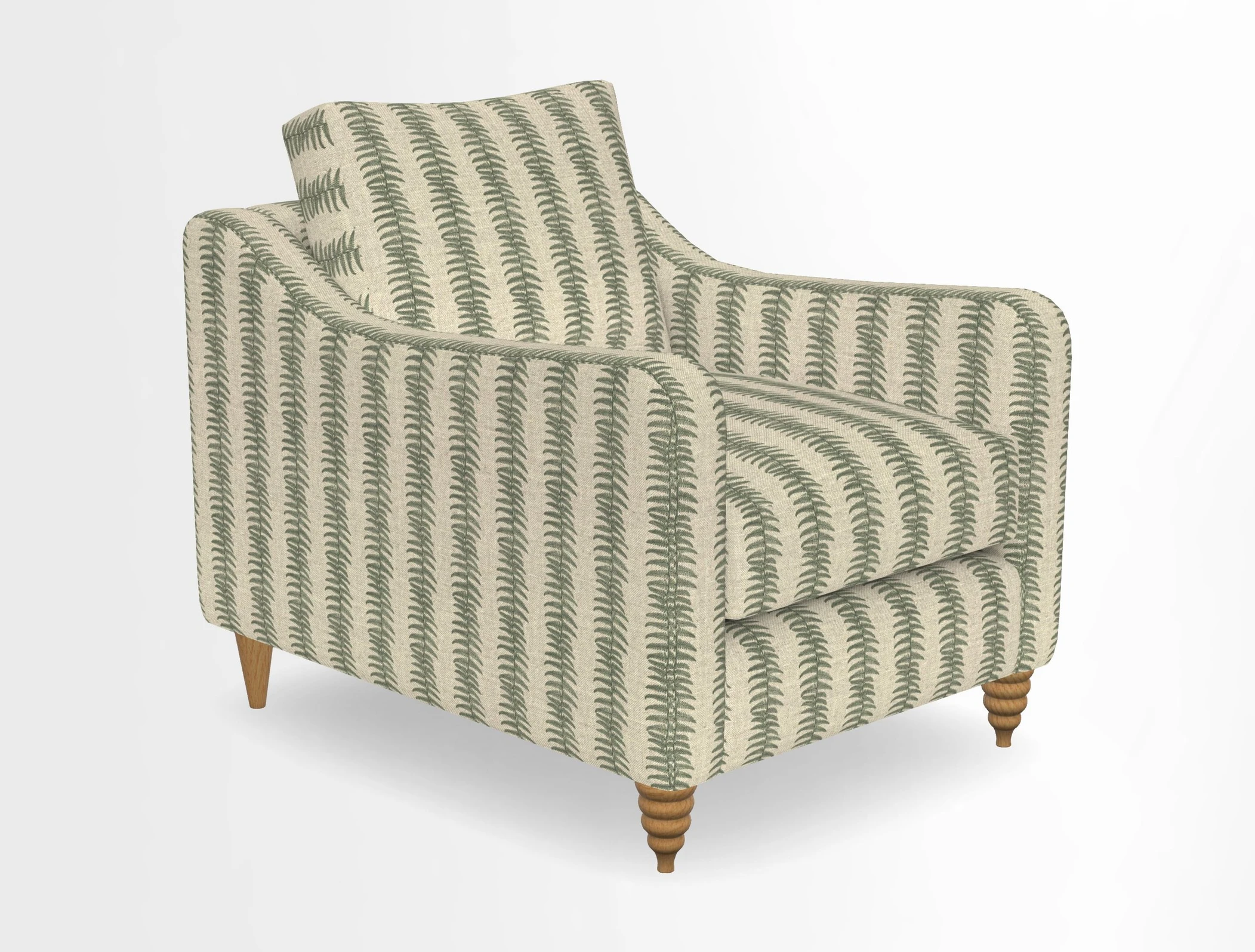 Rye Chair in Two Tone Plain Biscuit