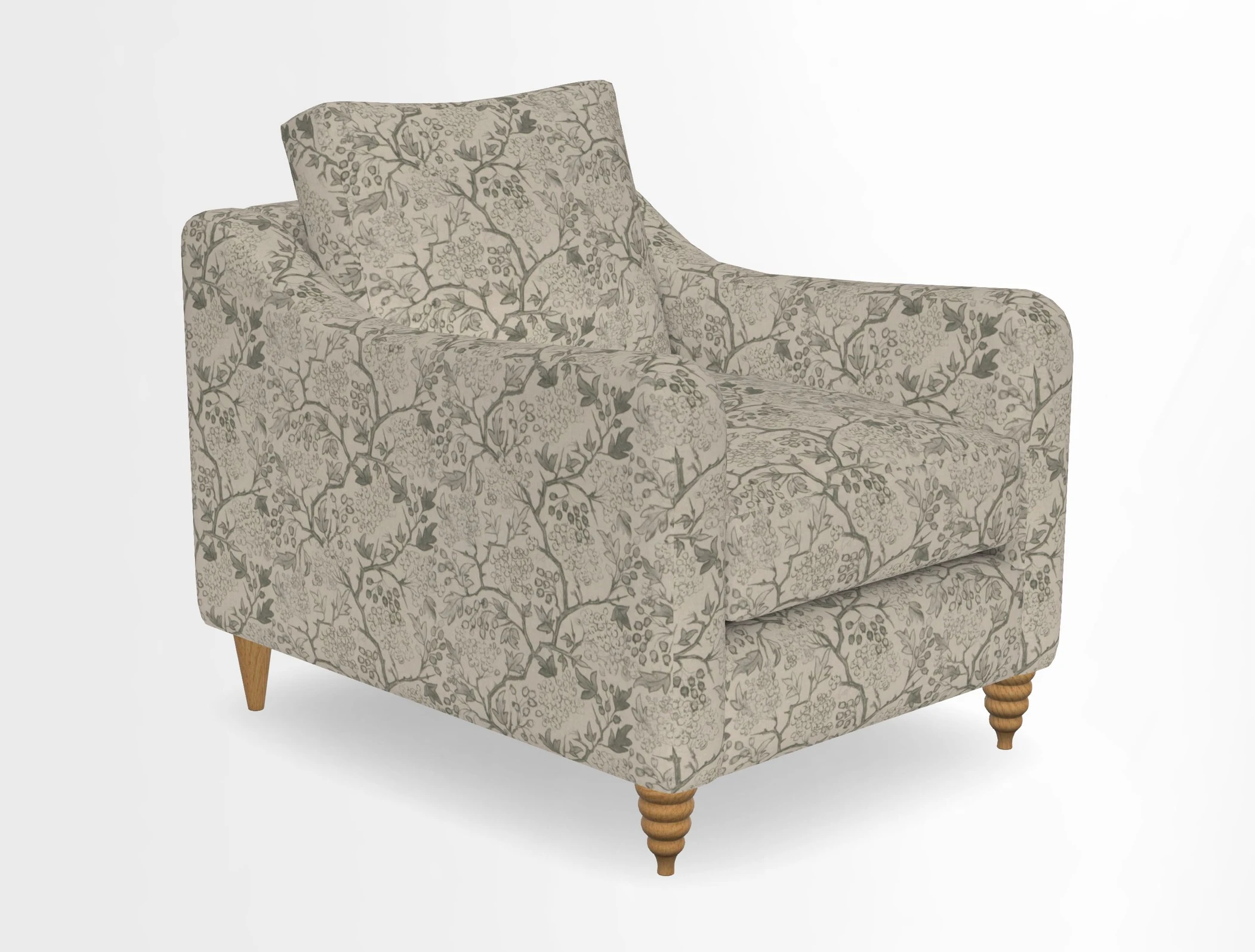 Rye Chair in Two Tone Plain Biscuit