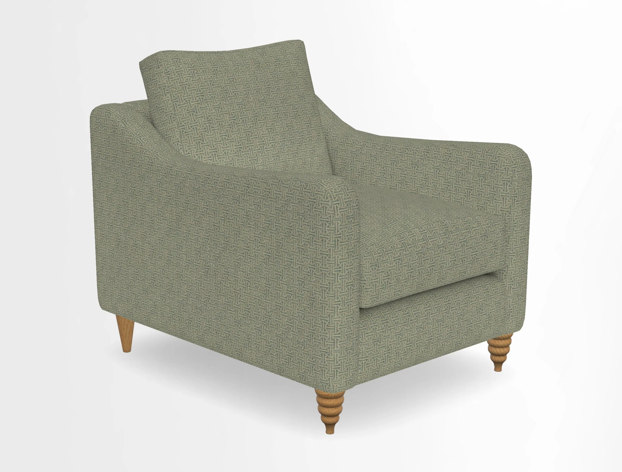 Rye Chair in Two Tone Plain Biscuit