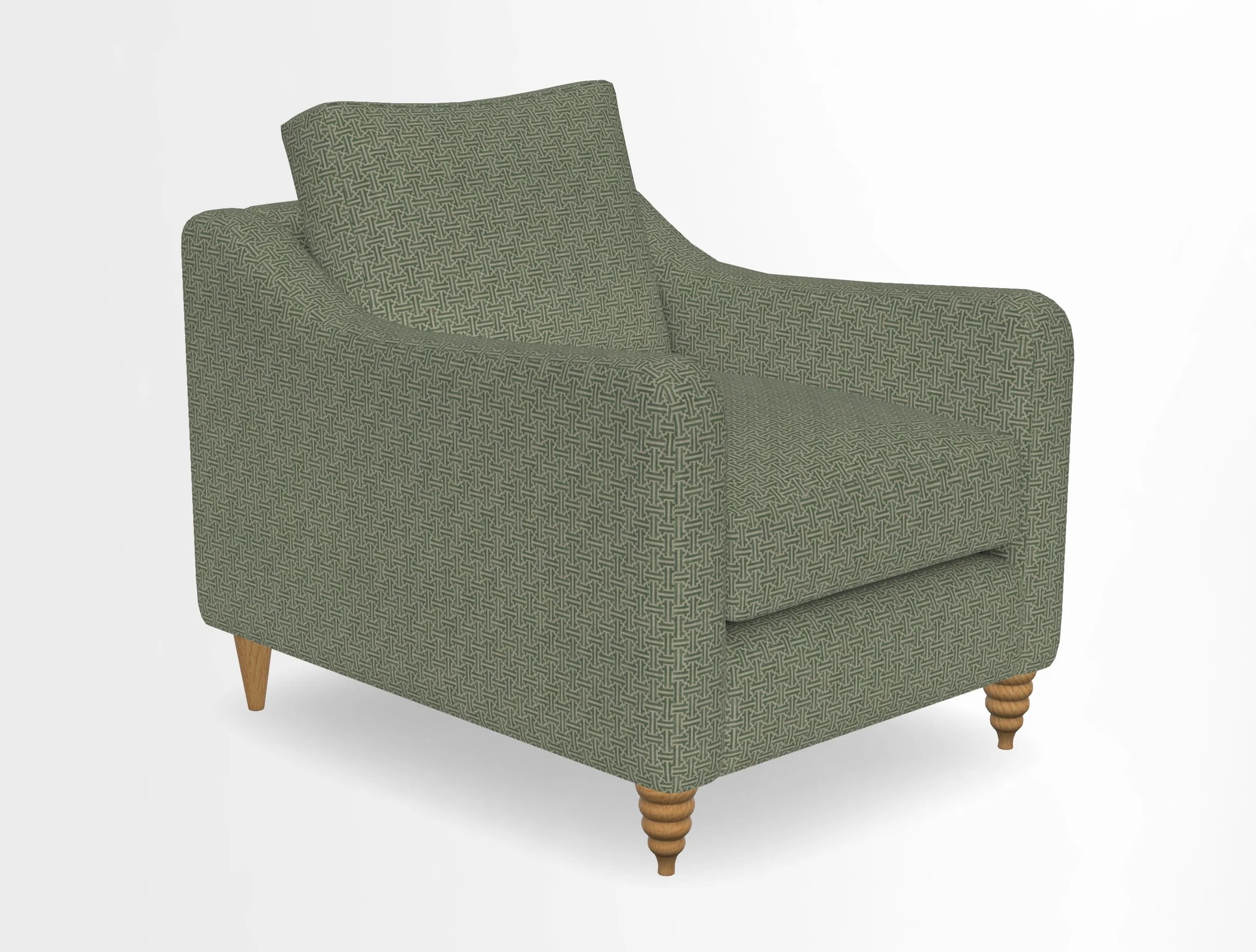 Rye Chair in Two Tone Plain Biscuit