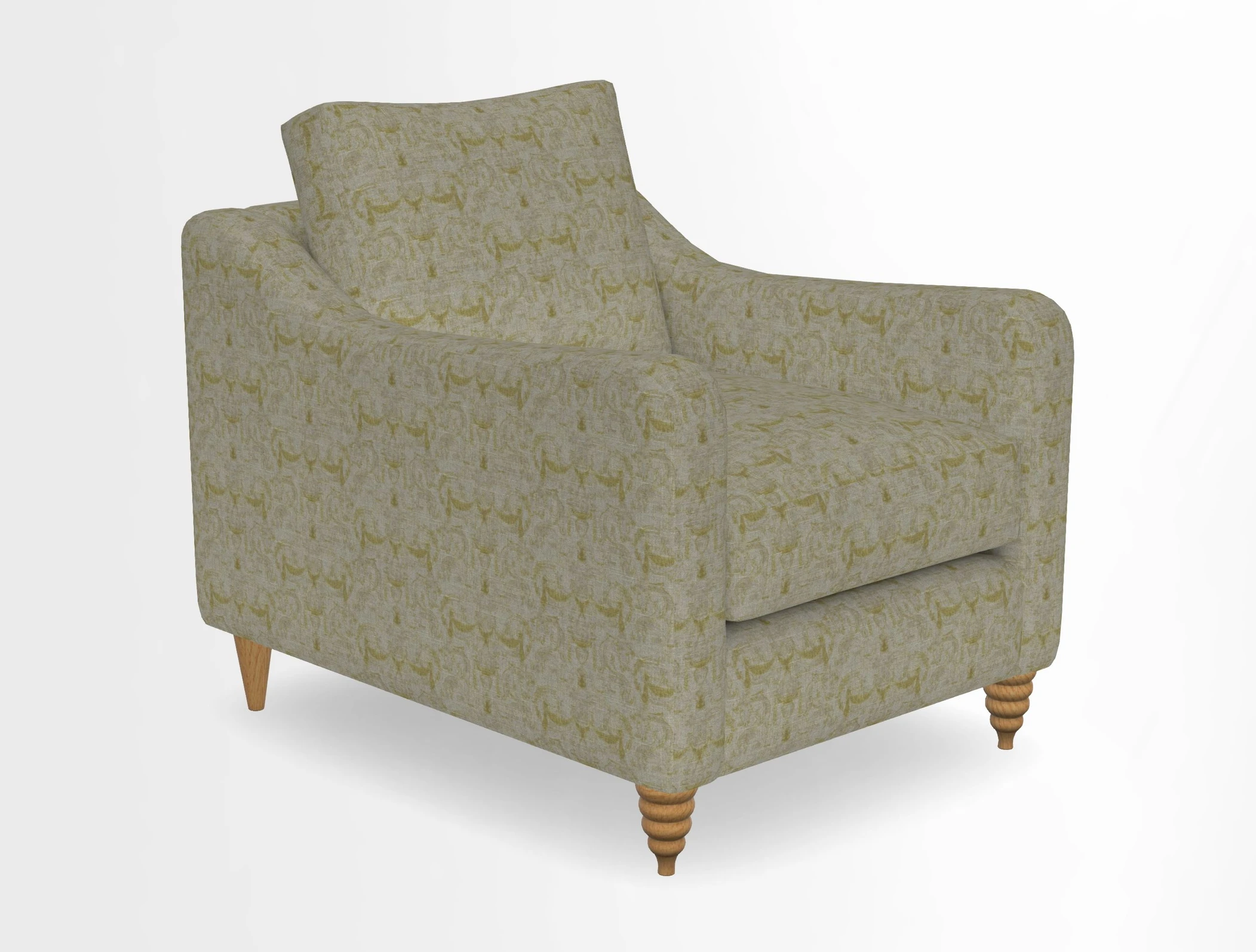 Rye Chair in Two Tone Plain Biscuit