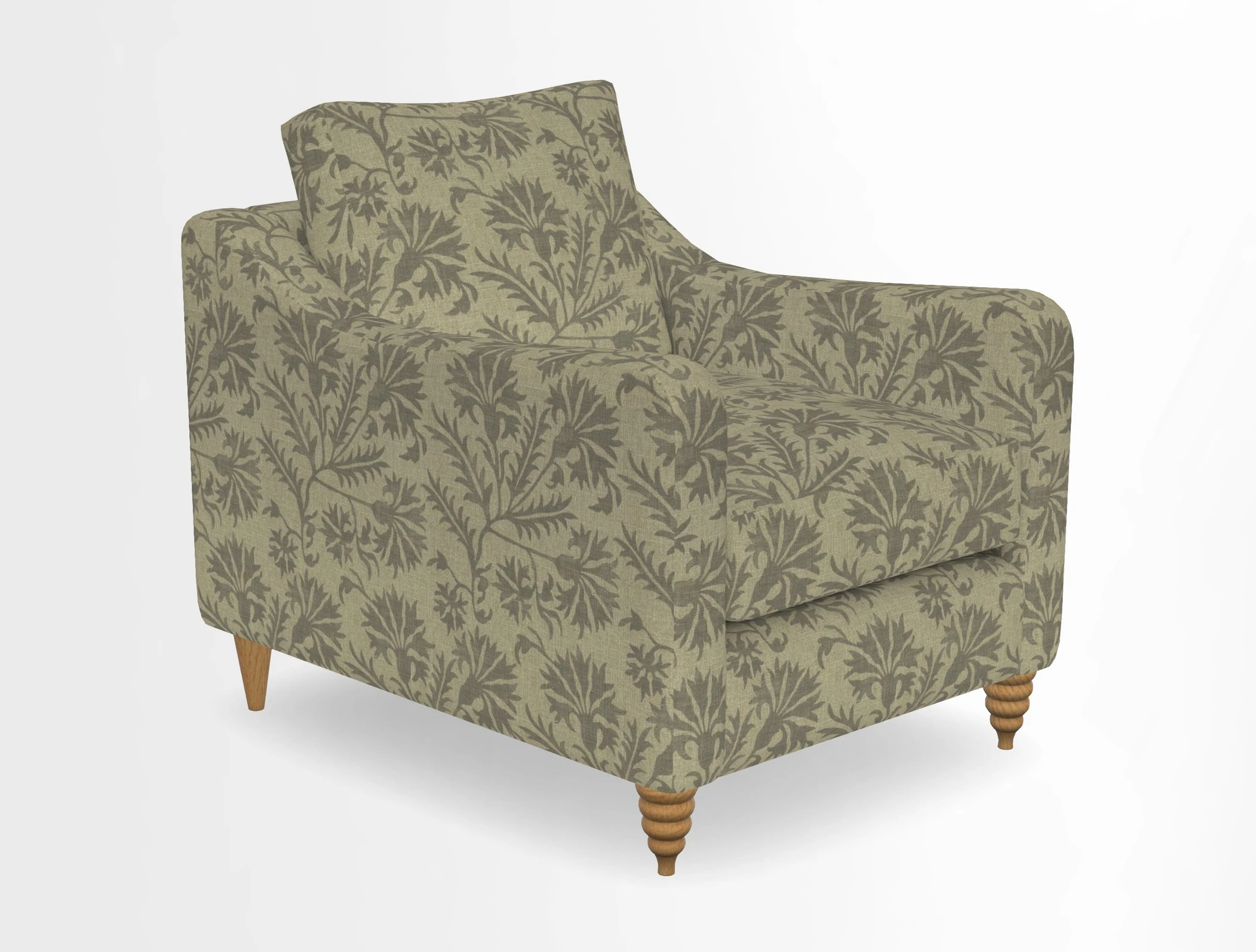 Rye Chair in Two Tone Plain Biscuit