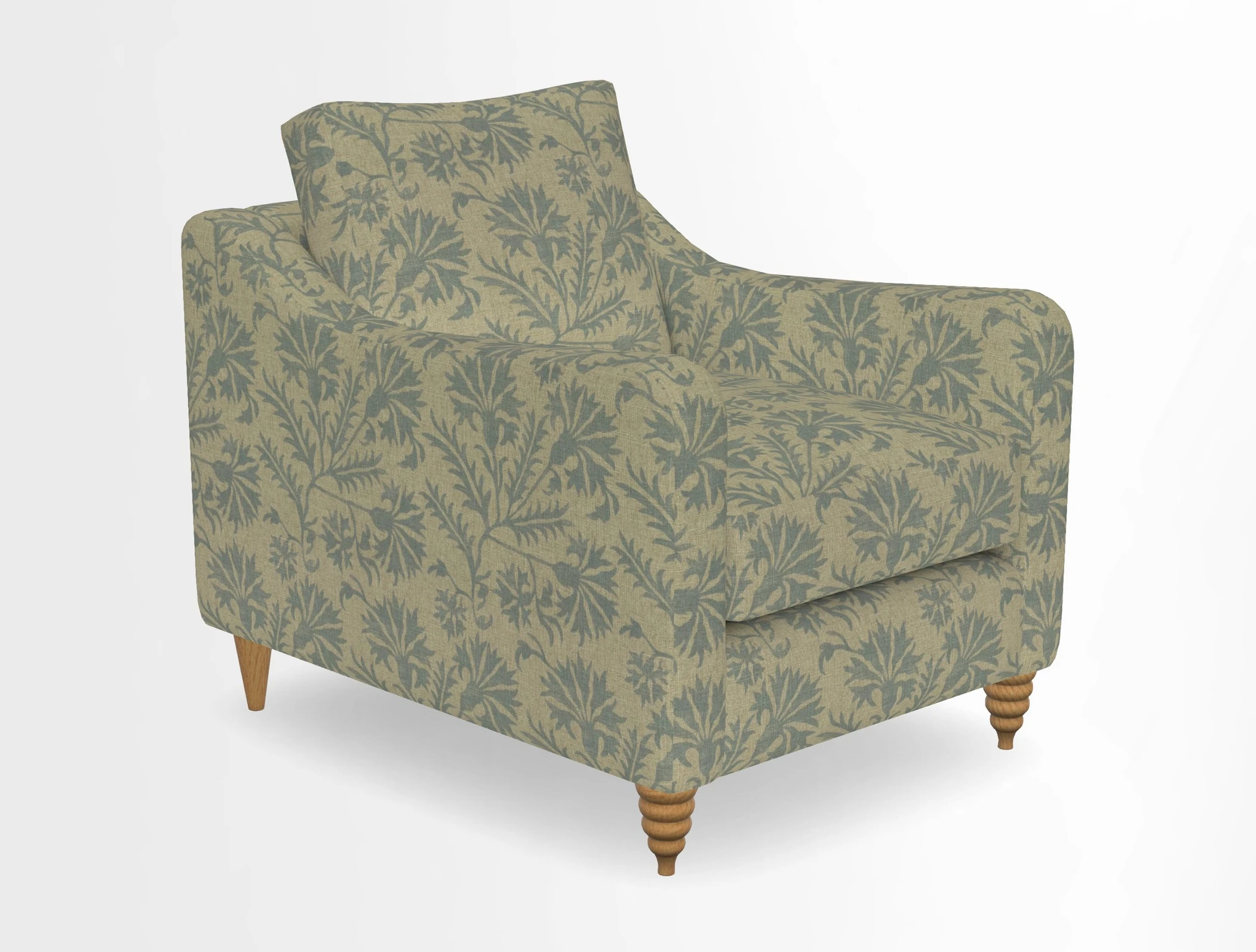 Rye Chair in Two Tone Plain Biscuit