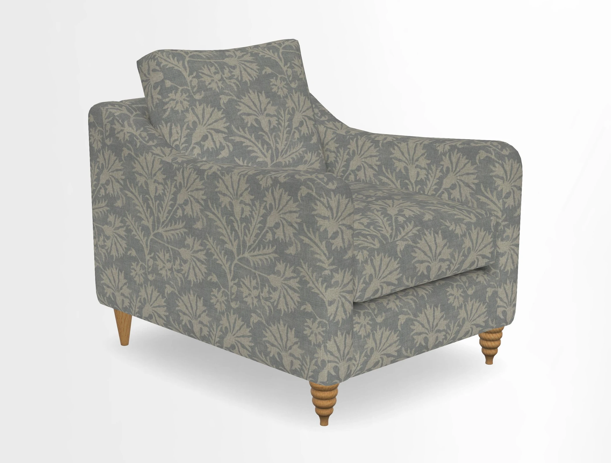 Rye Chair in Two Tone Plain Biscuit