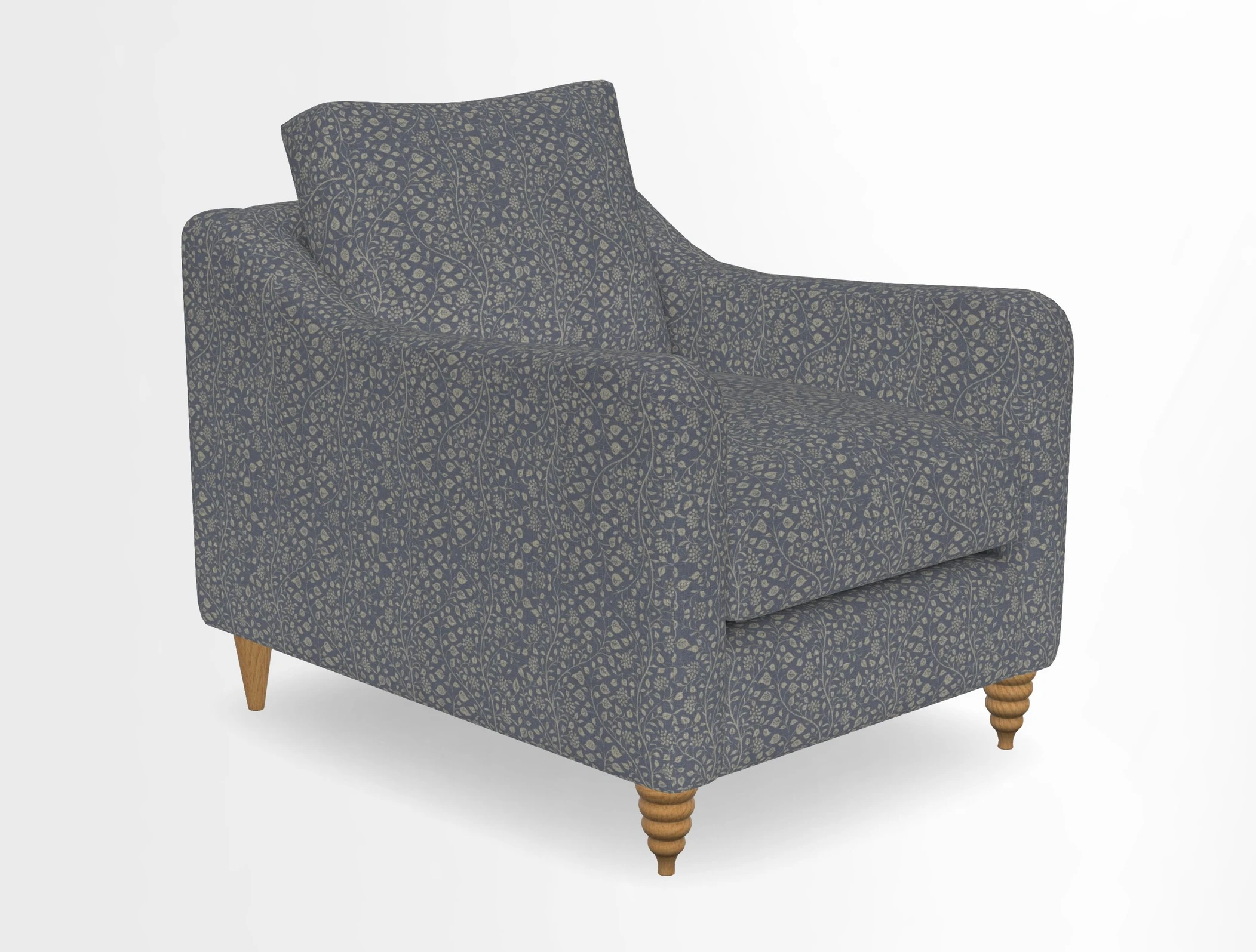 Rye Chair in Two Tone Plain Biscuit