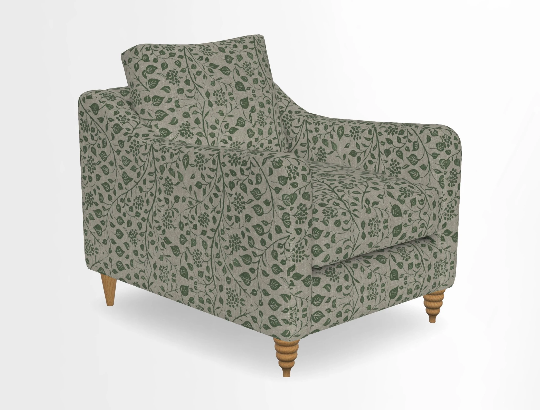 Rye Chair in Two Tone Plain Biscuit