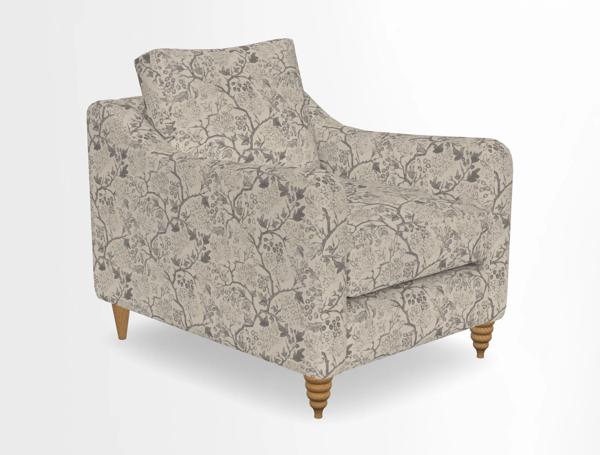 Rye Chair in Two Tone Plain Biscuit