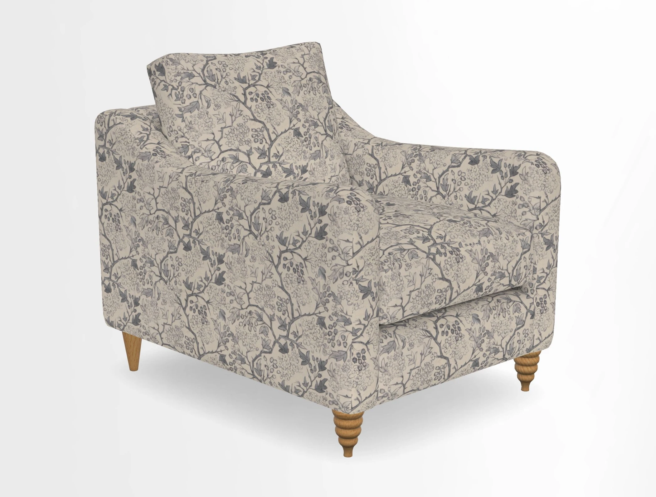 Rye Chair in Two Tone Plain Biscuit
