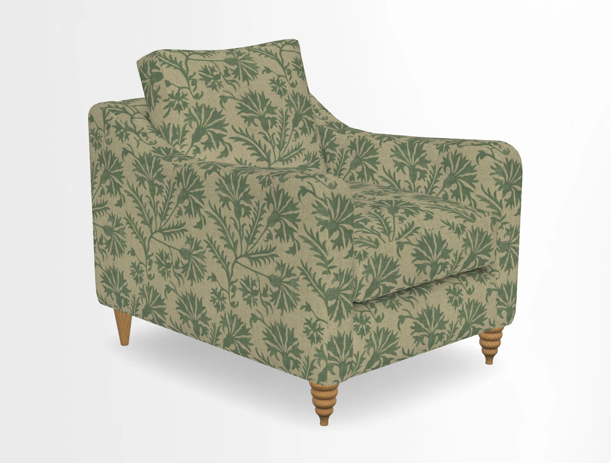 Rye Chair in Two Tone Plain Biscuit