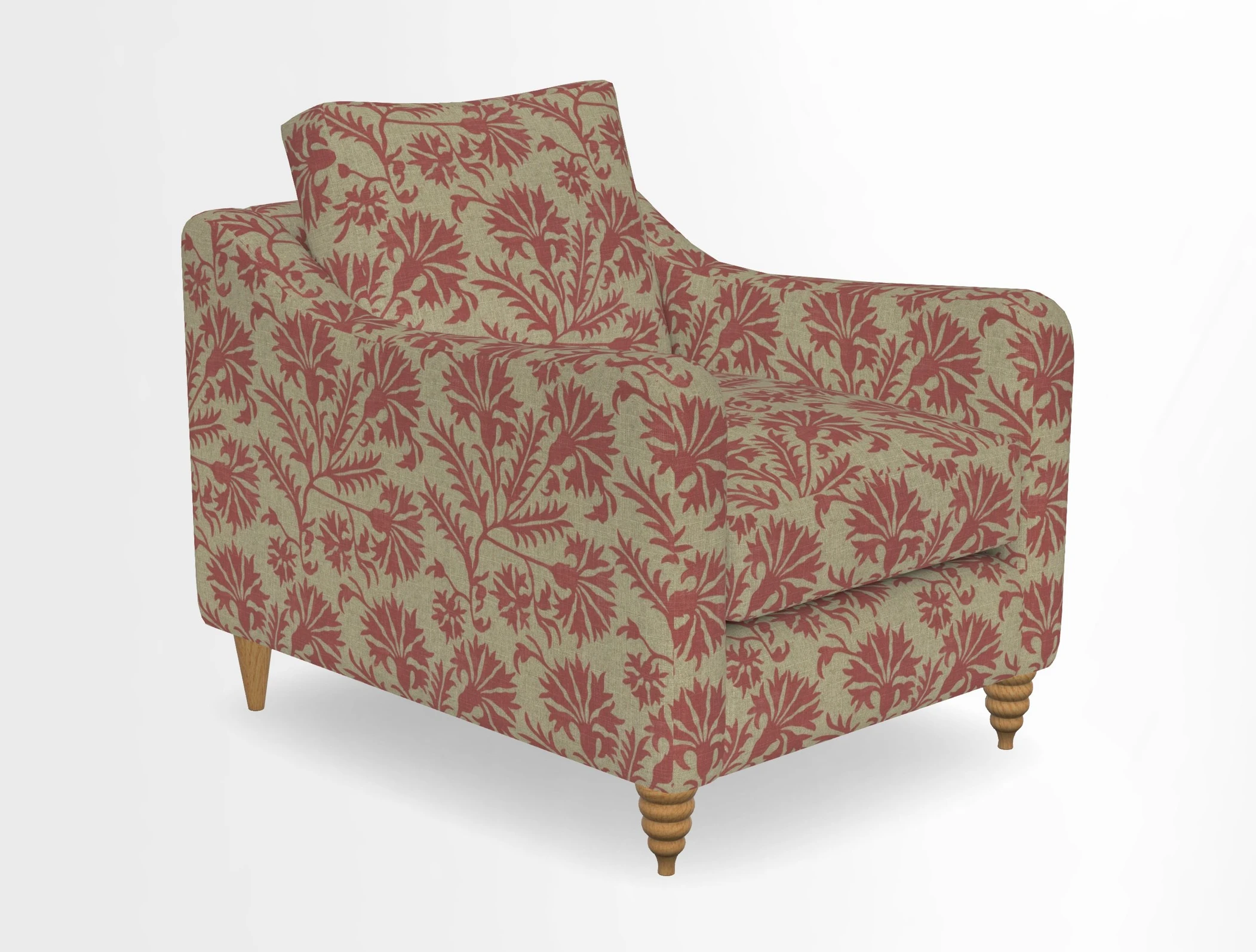 Rye Chair in Two Tone Plain Biscuit
