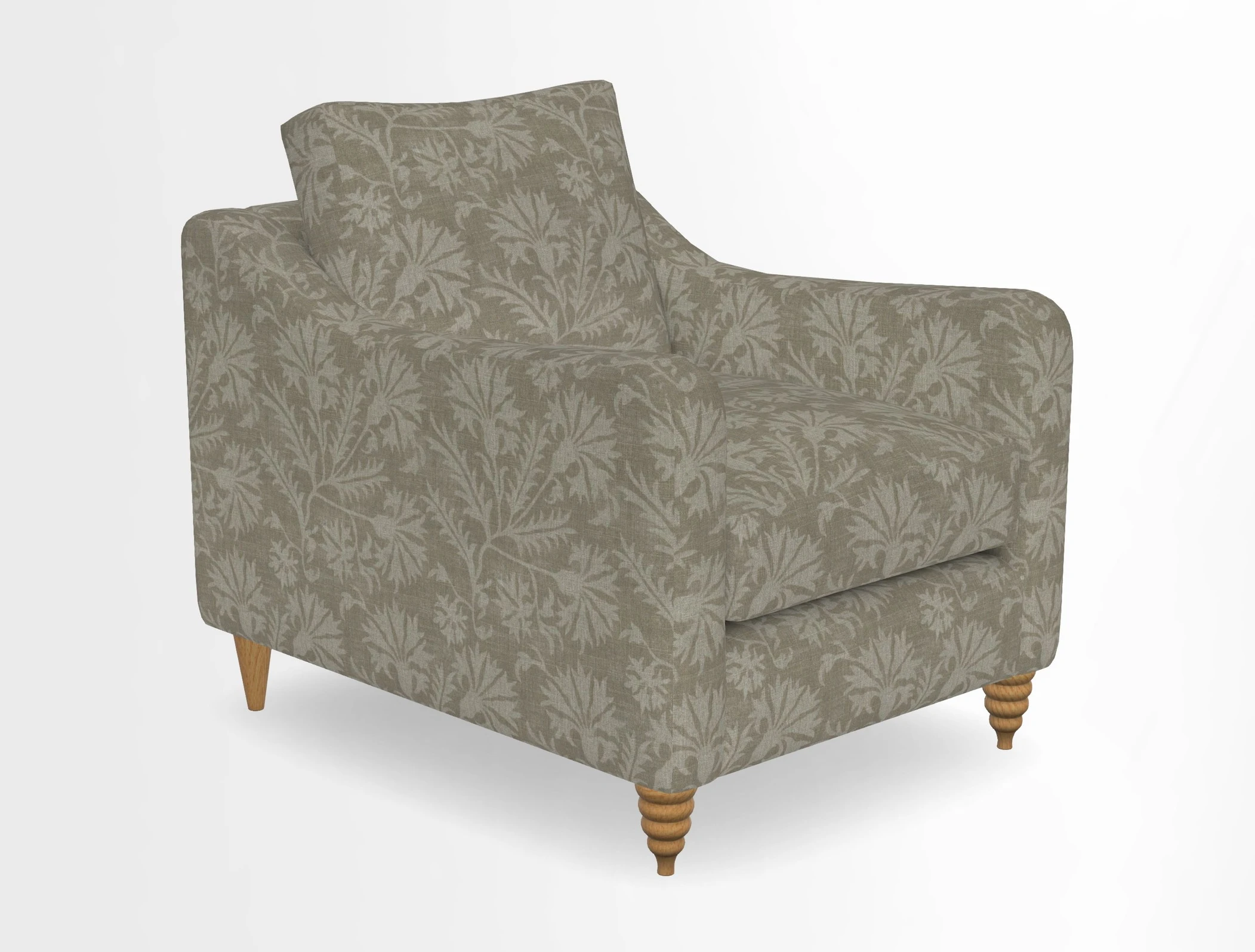 Rye Chair in Two Tone Plain Biscuit