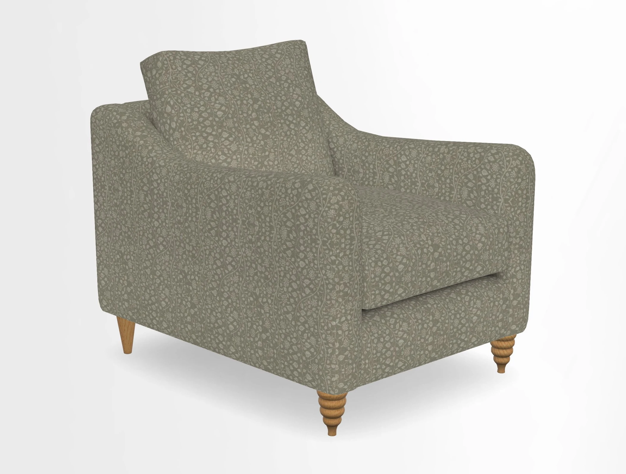 Rye Chair in Two Tone Plain Biscuit