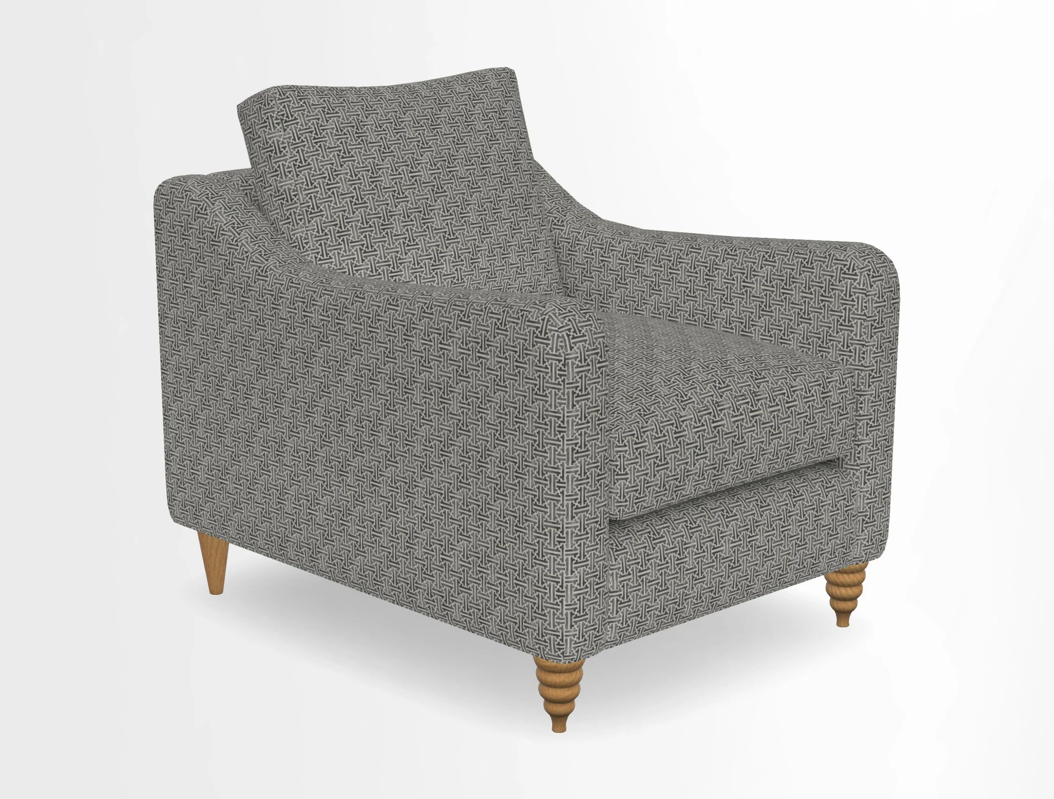 Rye Chair in Two Tone Plain Biscuit