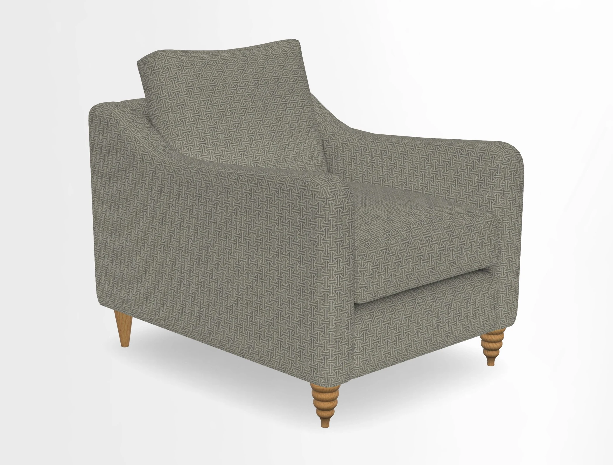 Rye Chair in Two Tone Plain Biscuit