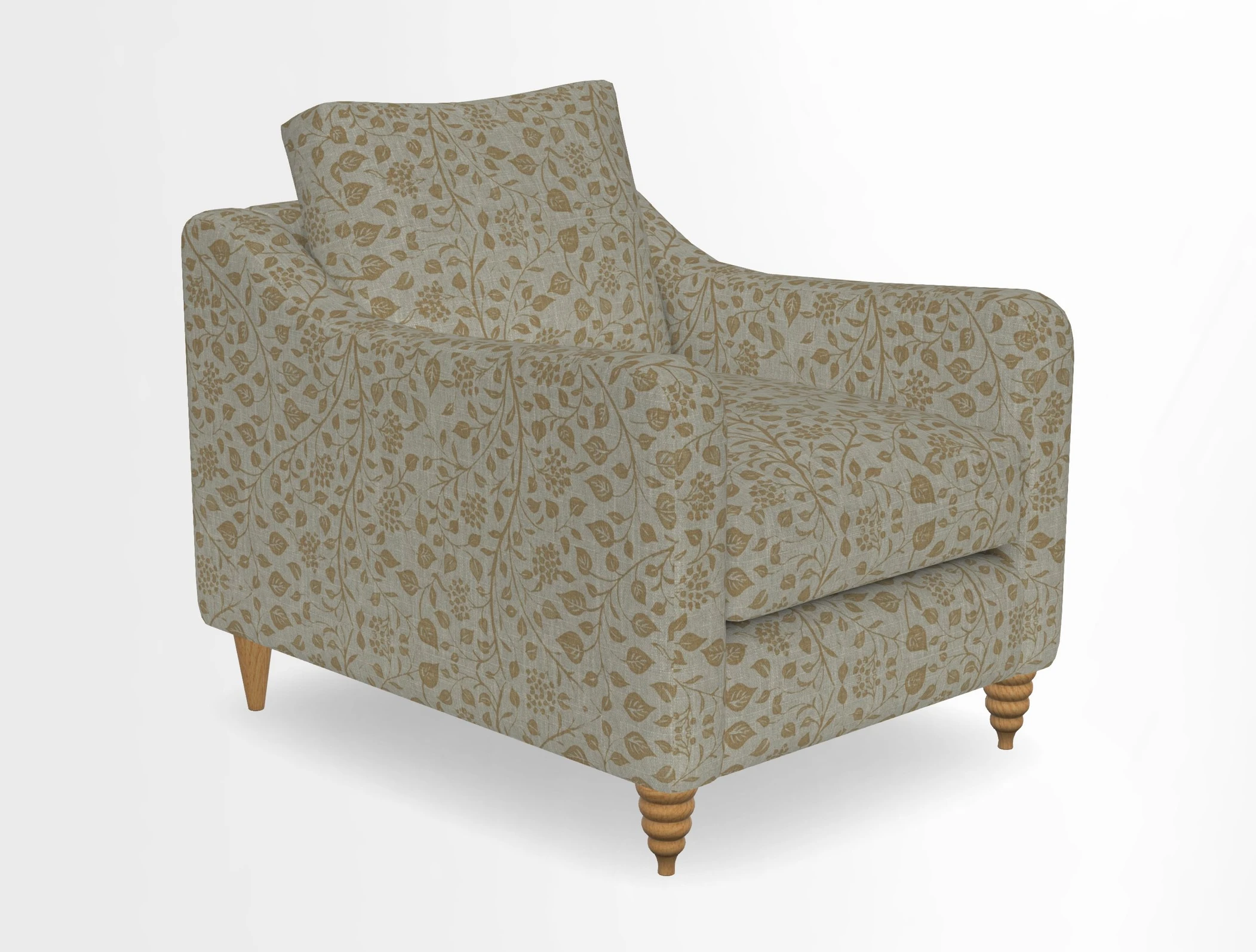 Rye Chair in Two Tone Plain Biscuit