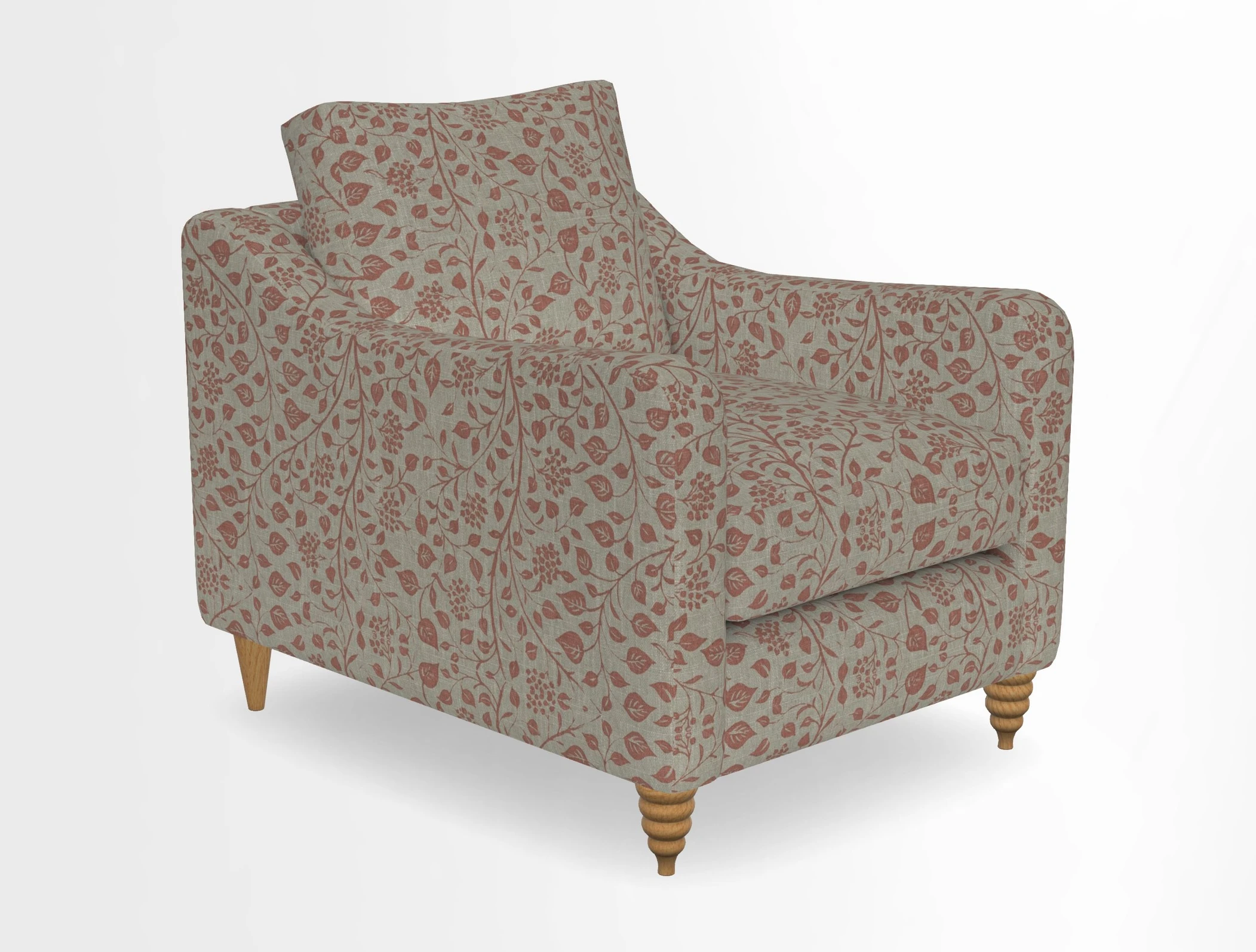 Rye Chair in Two Tone Plain Biscuit
