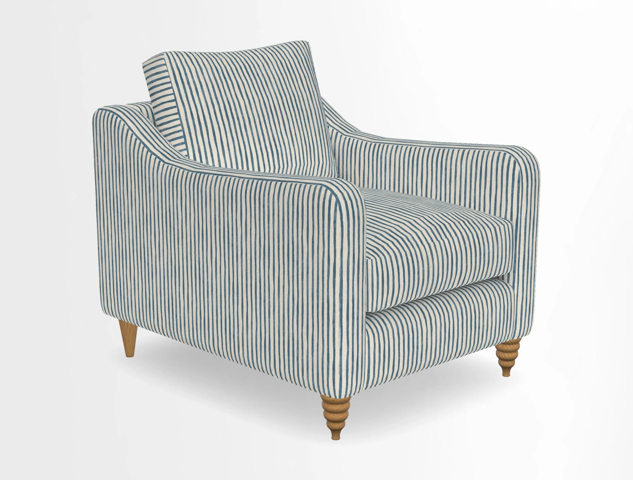 Rye Chair in Two Tone Plain Biscuit