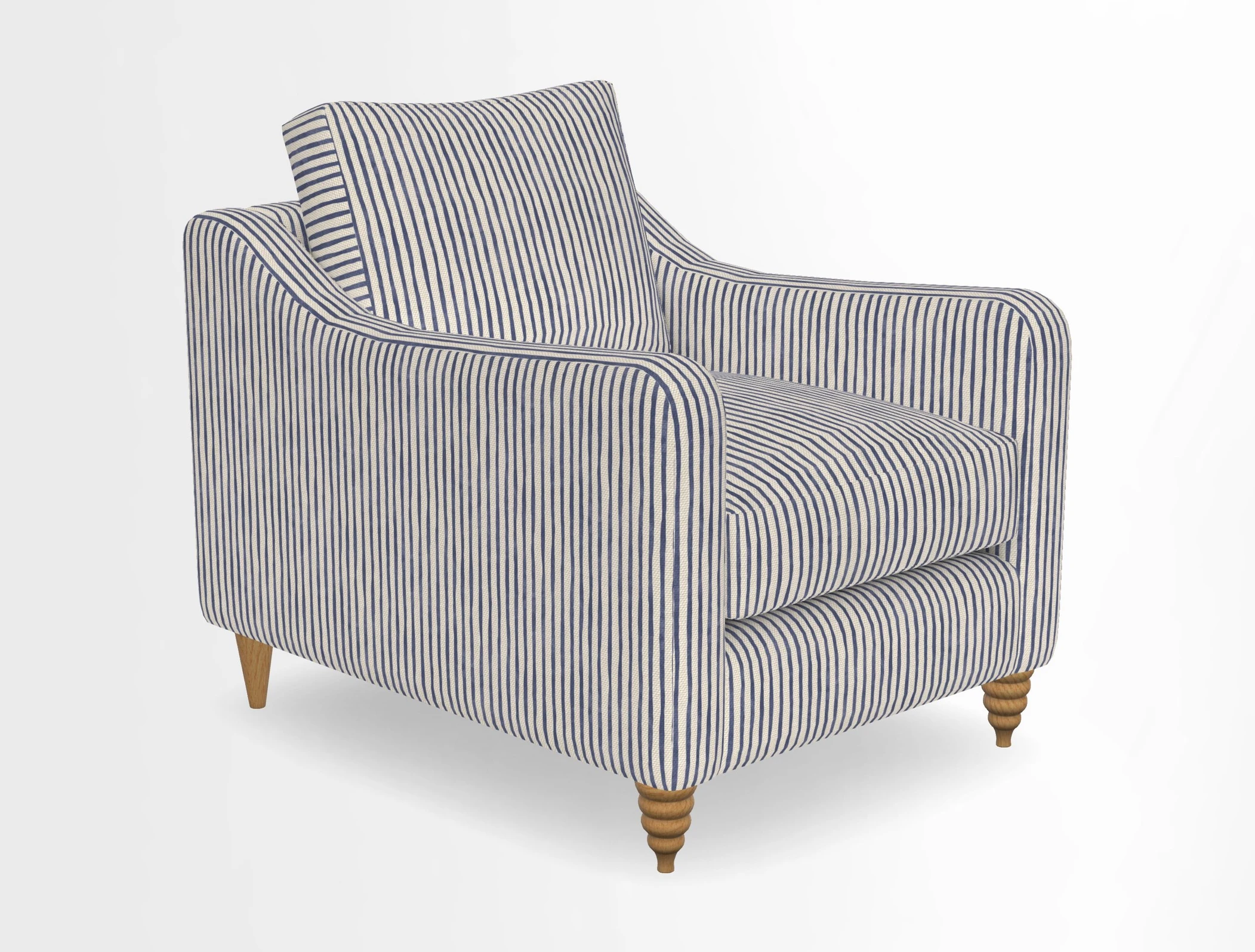 Rye Chair in Two Tone Plain Biscuit