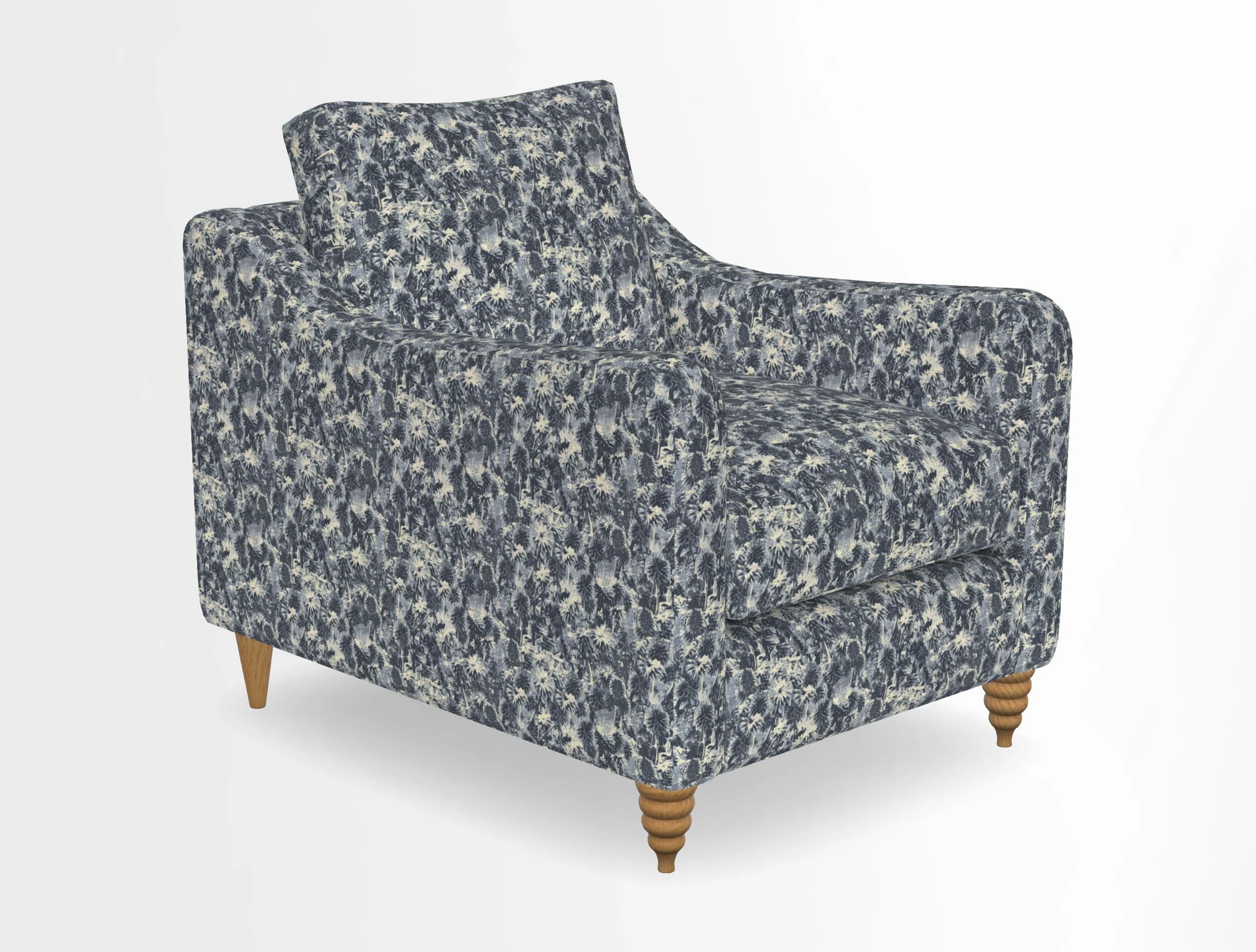 Rye Chair in Two Tone Plain Biscuit