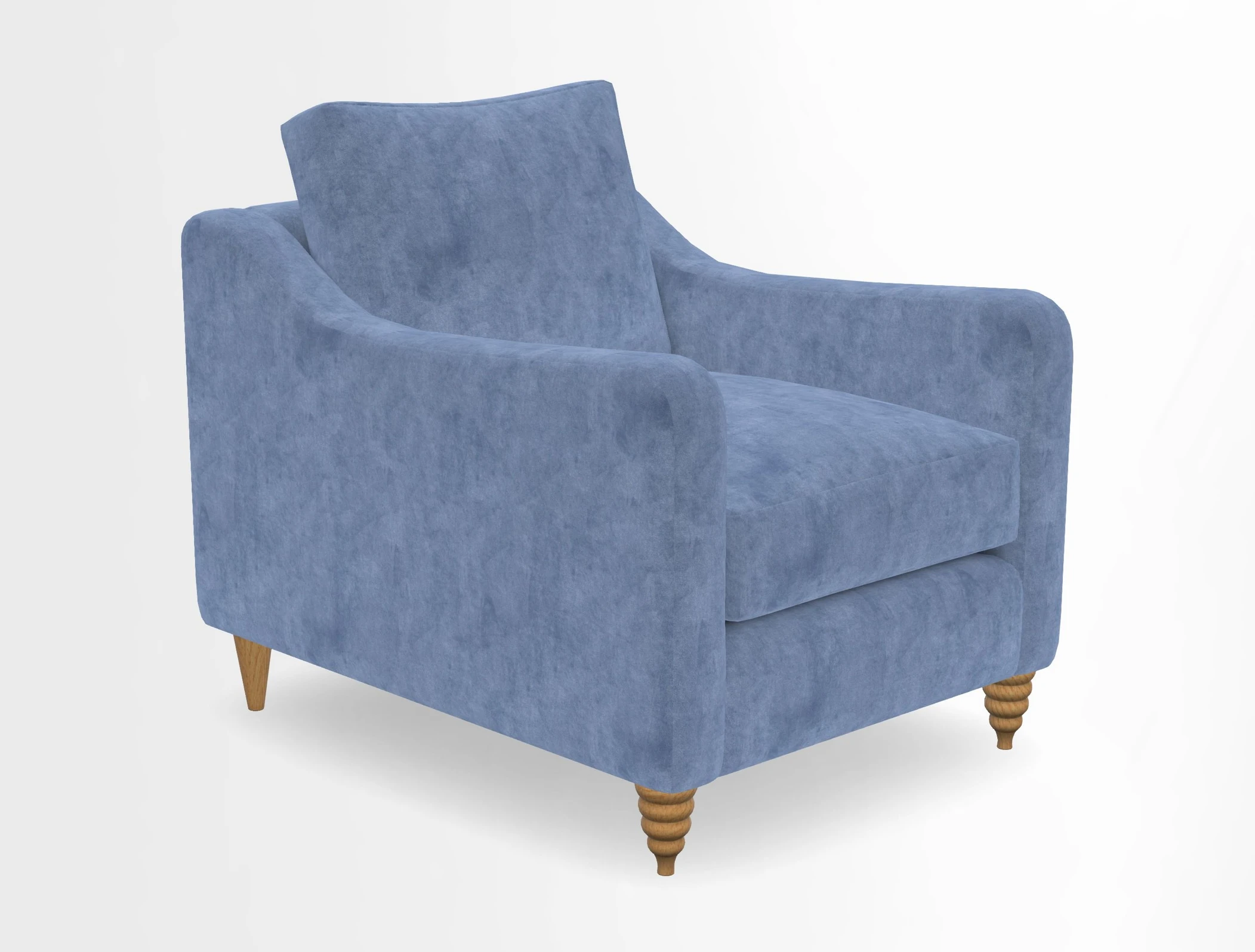 Rye Chair in Two Tone Plain Biscuit