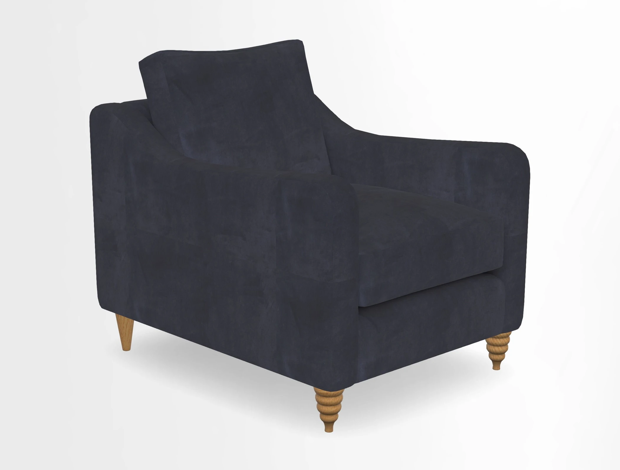 Rye Chair in Two Tone Plain Biscuit