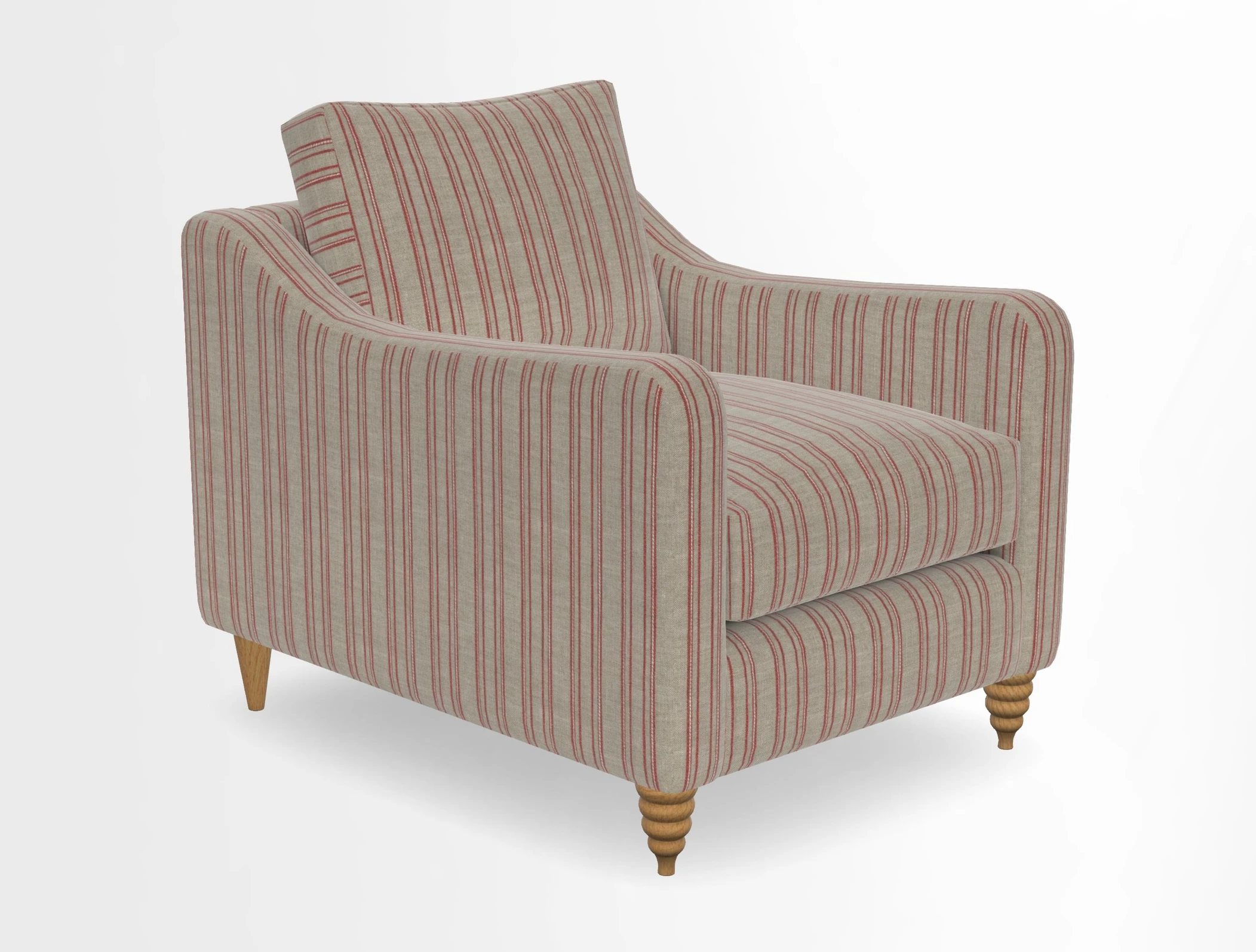 Rye Chair in Two Tone Plain Biscuit