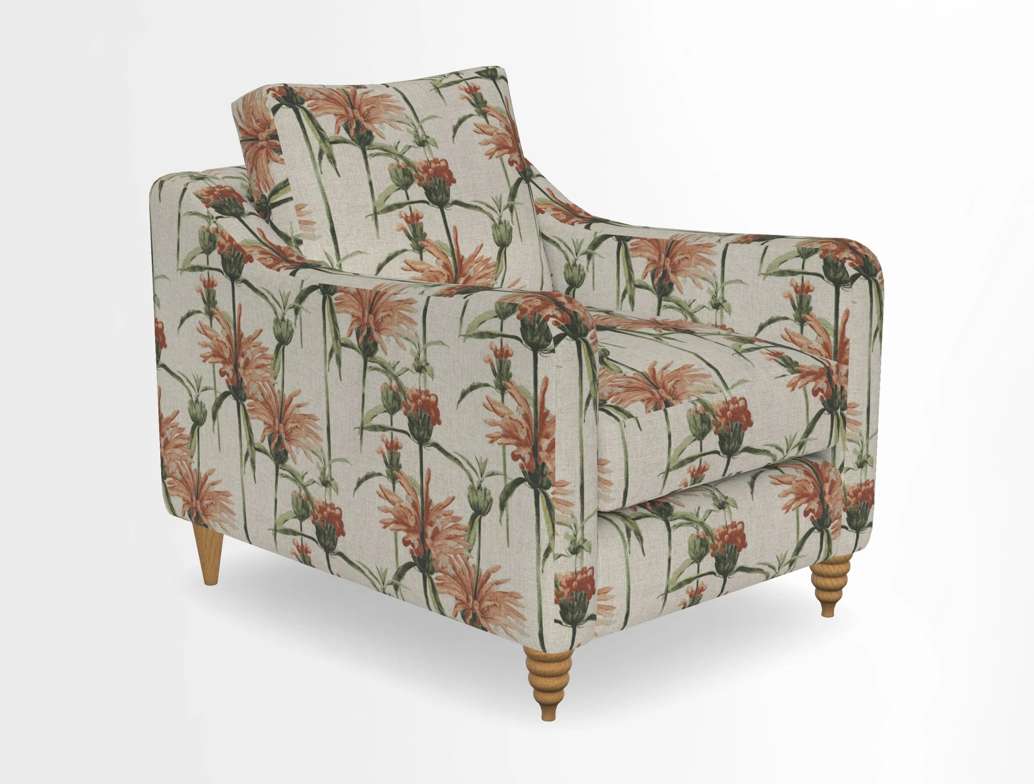 Rye Chair in Two Tone Plain Biscuit