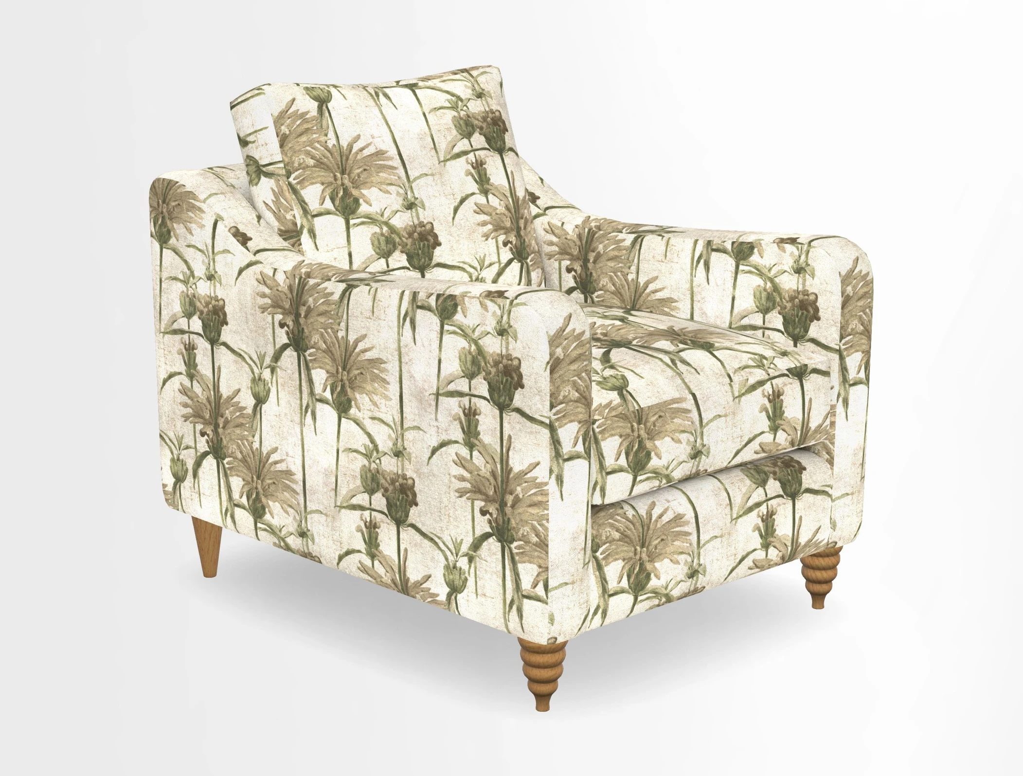 Rye Chair in Two Tone Plain Biscuit