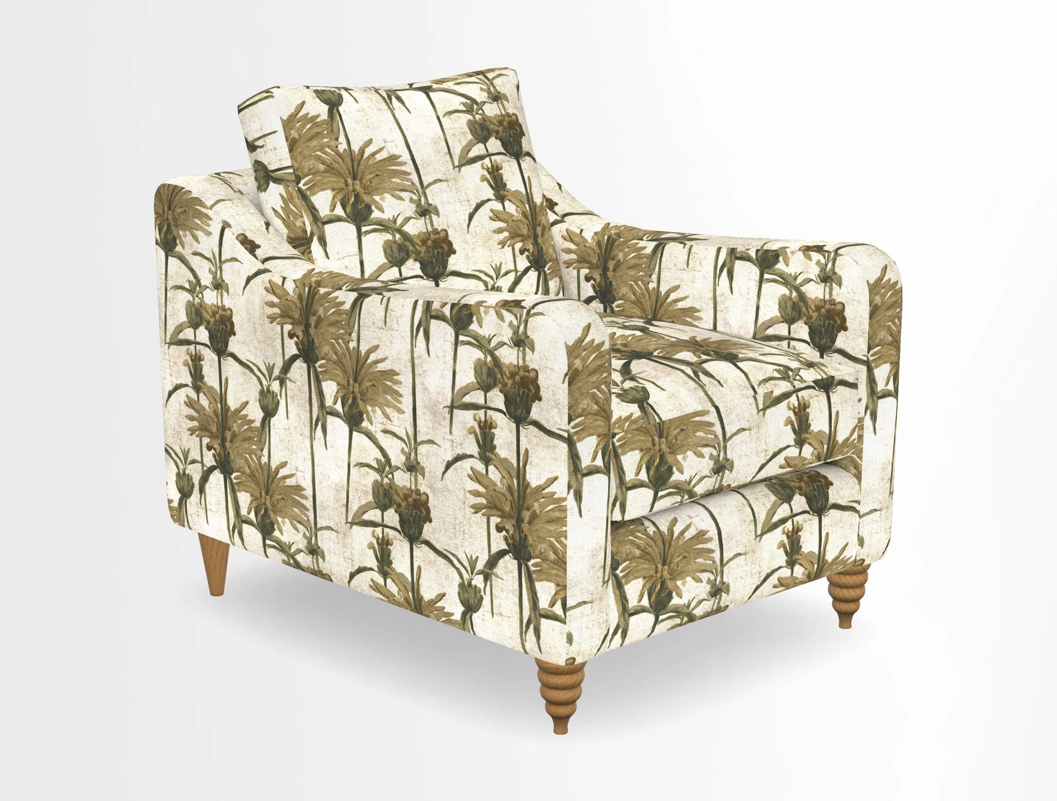 Rye Chair in Two Tone Plain Biscuit