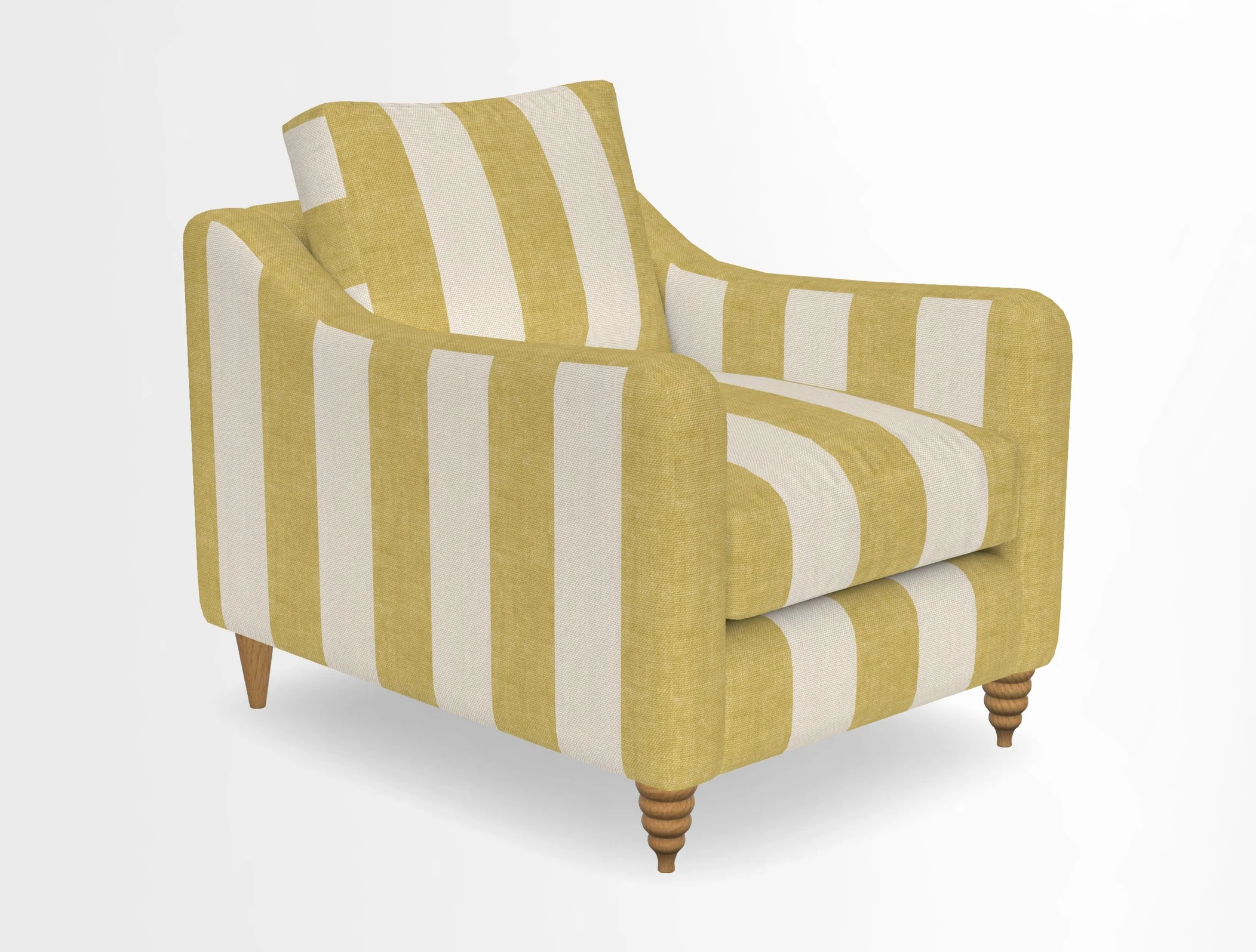 Rye Chair in Two Tone Plain Biscuit