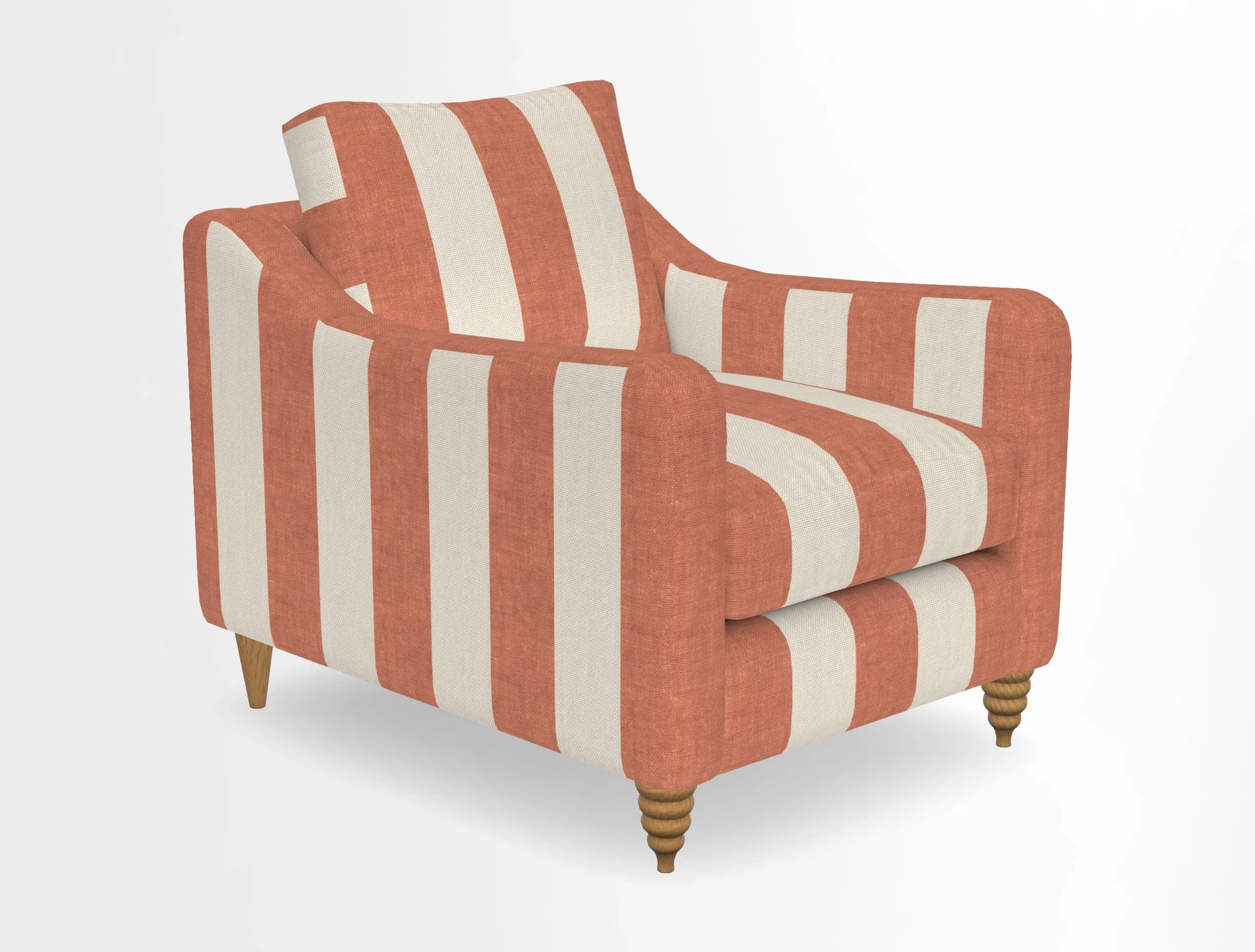 Rye Chair in Two Tone Plain Biscuit