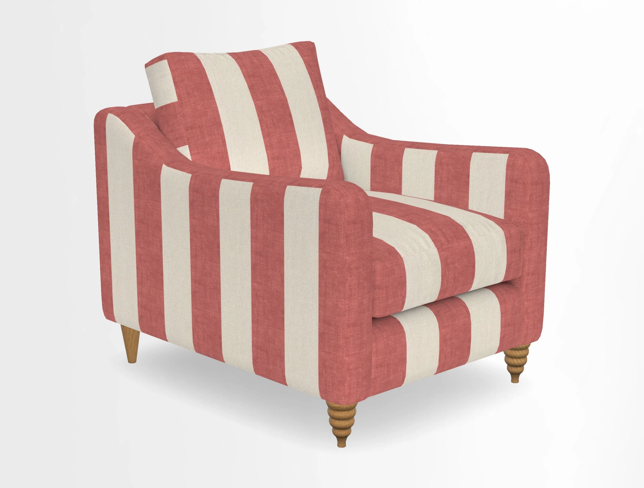 Rye Chair in Two Tone Plain Biscuit
