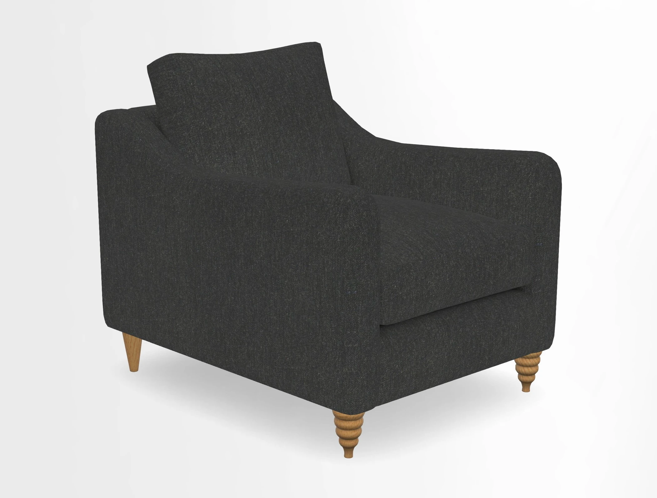 Rye Chair in Two Tone Plain Biscuit