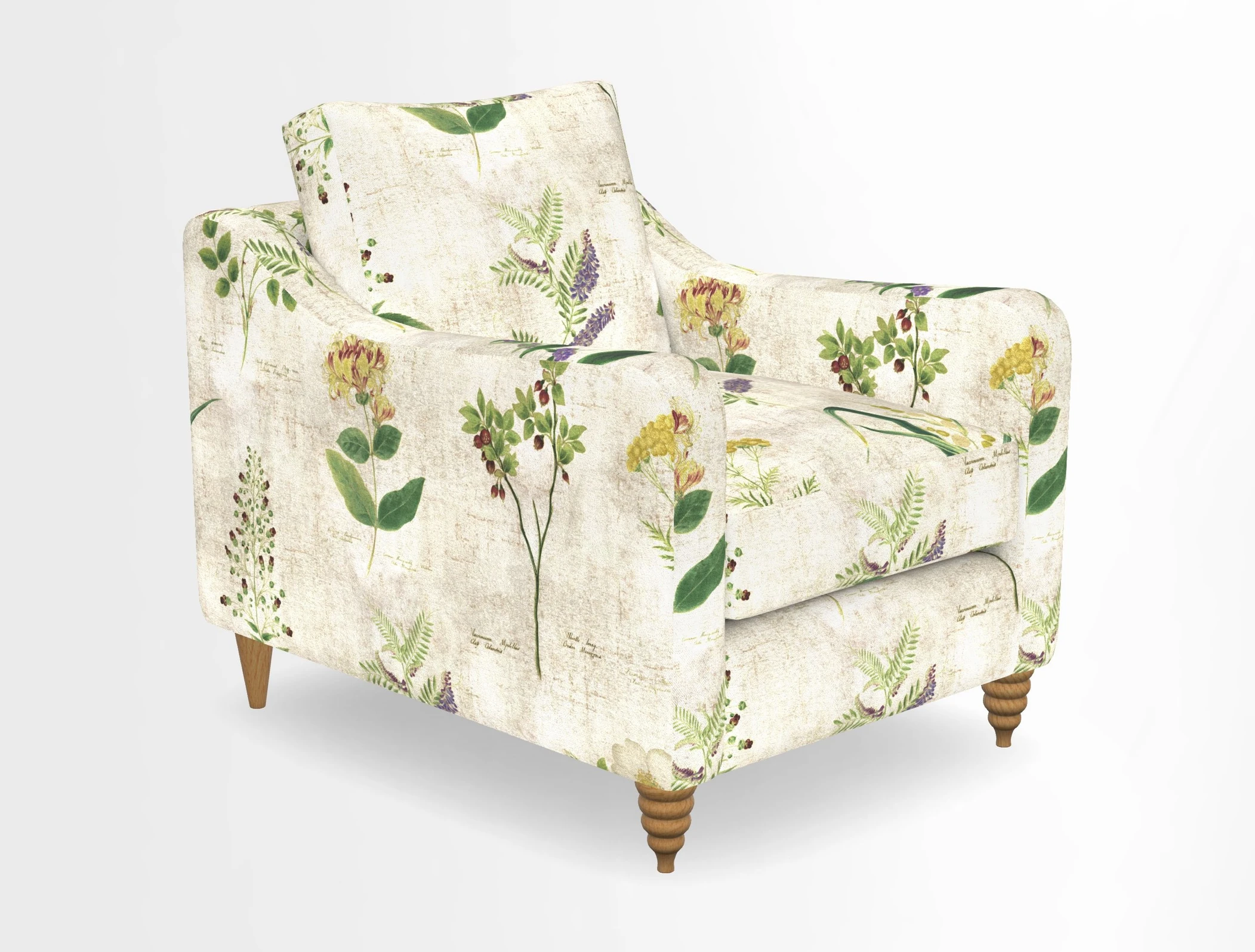 Rye Chair in Two Tone Plain Biscuit