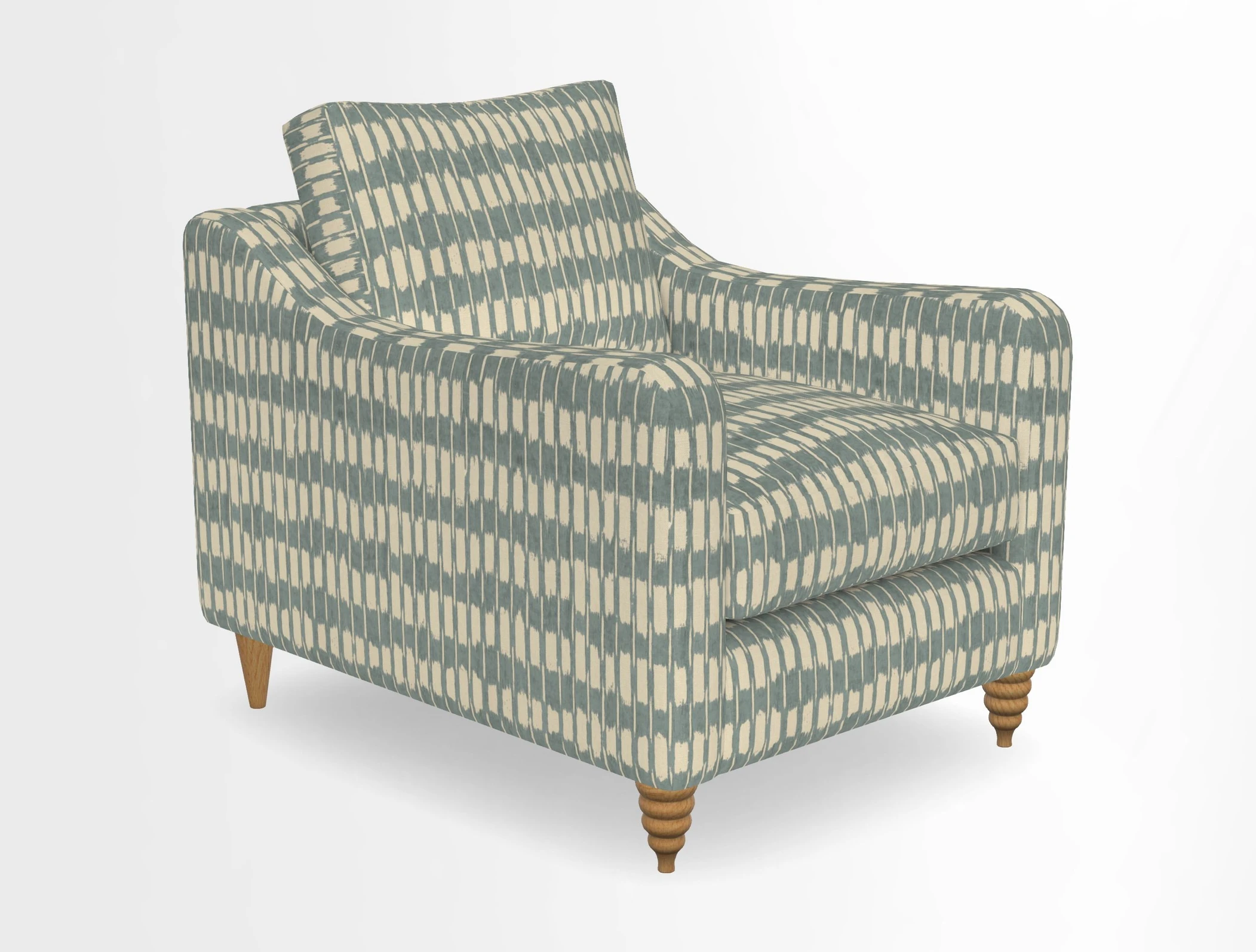 Rye Chair in Two Tone Plain Biscuit
