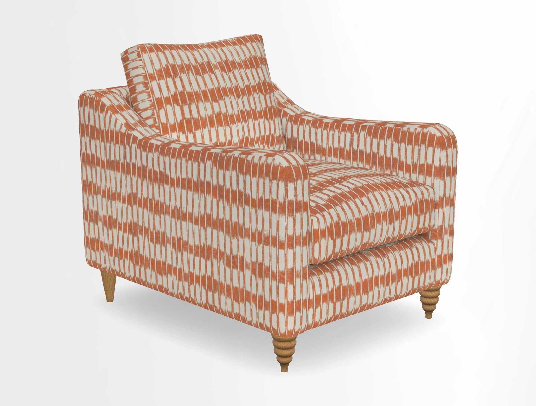 Rye Chair in Two Tone Plain Biscuit