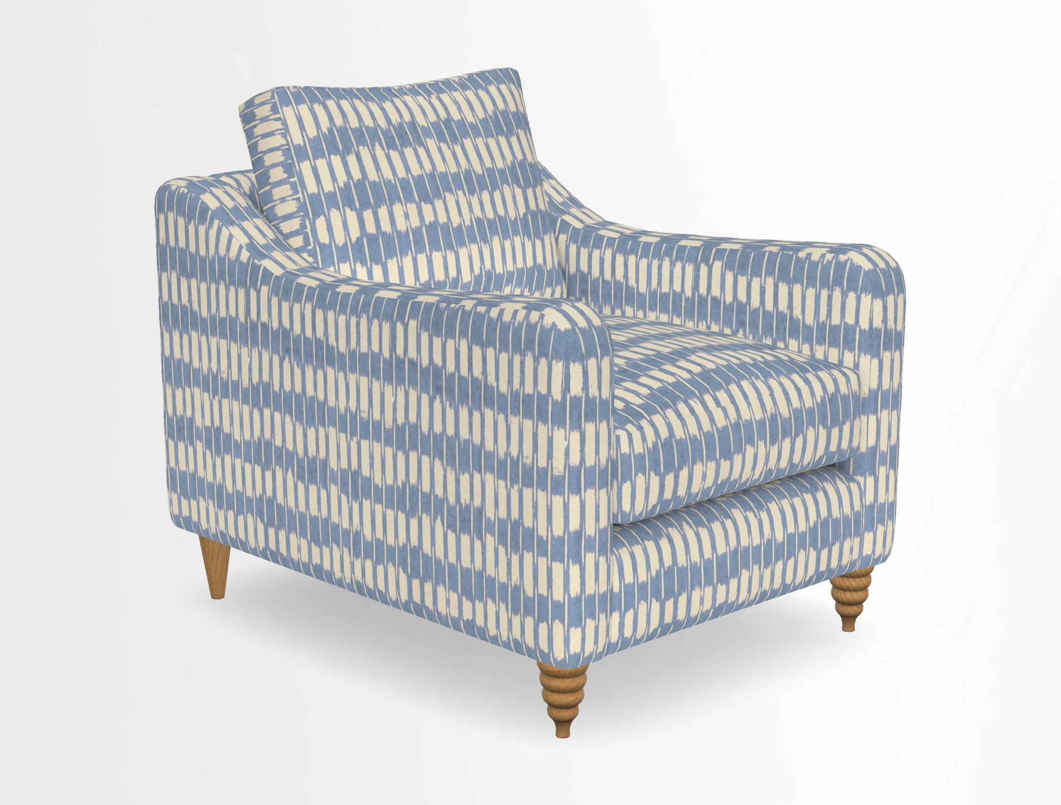 Rye Chair in Two Tone Plain Biscuit
