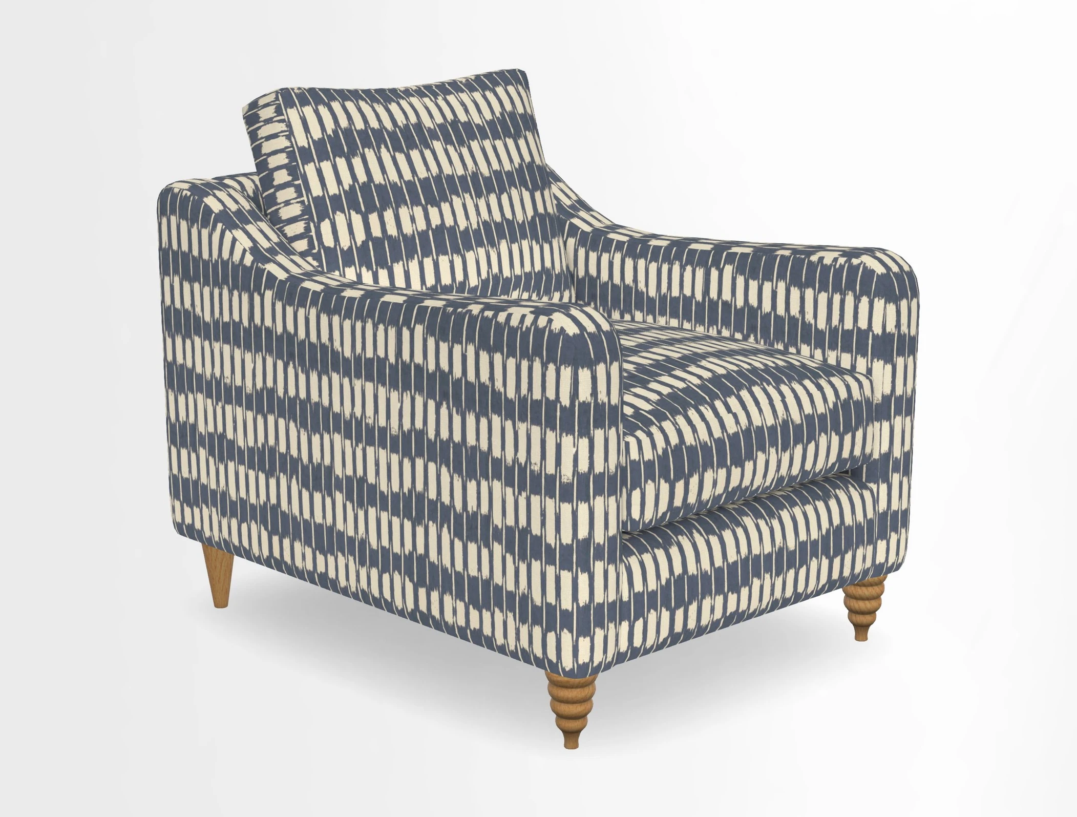 Rye Chair in Two Tone Plain Biscuit