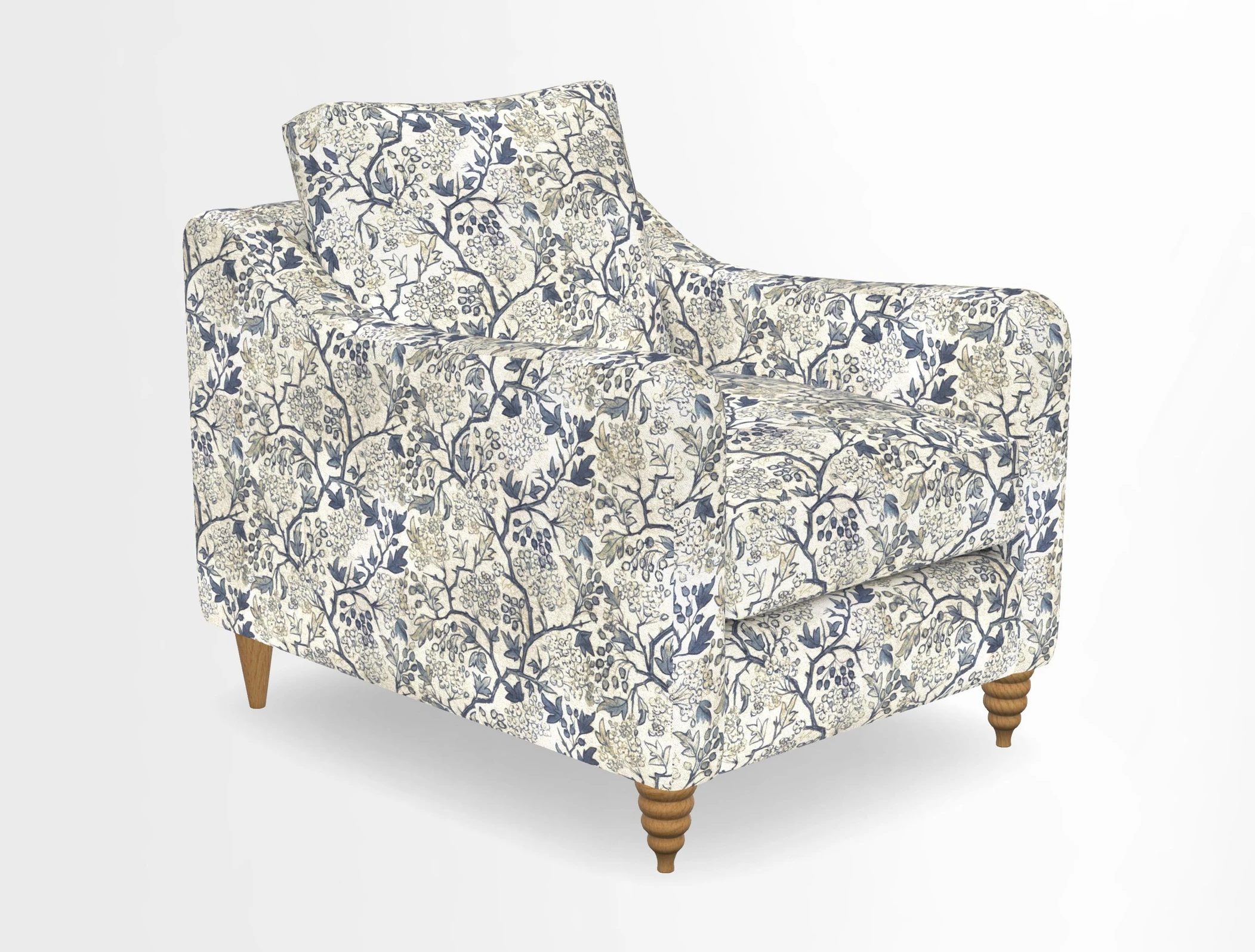 Rye Chair in Two Tone Plain Biscuit