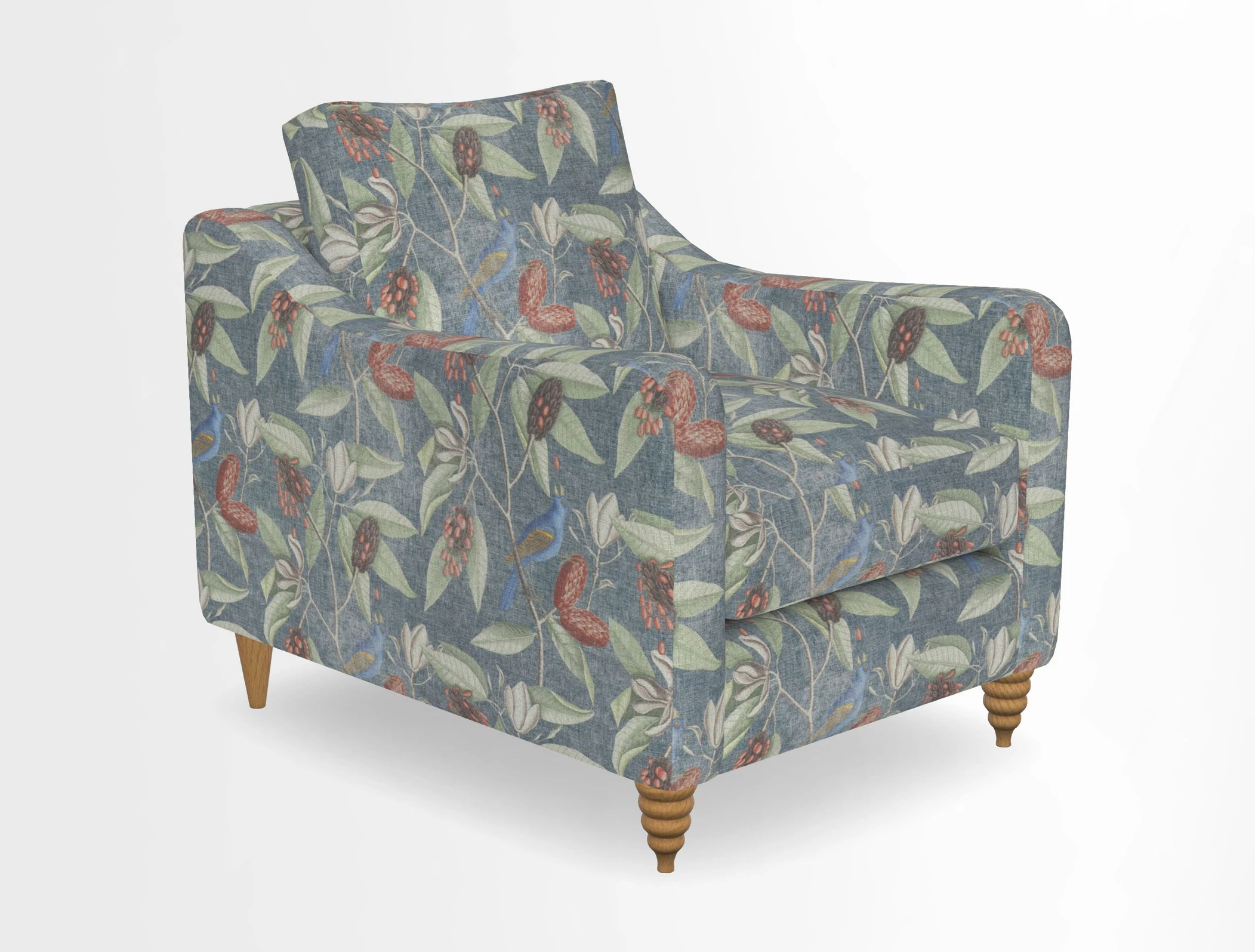 Rye Chair in Two Tone Plain Biscuit