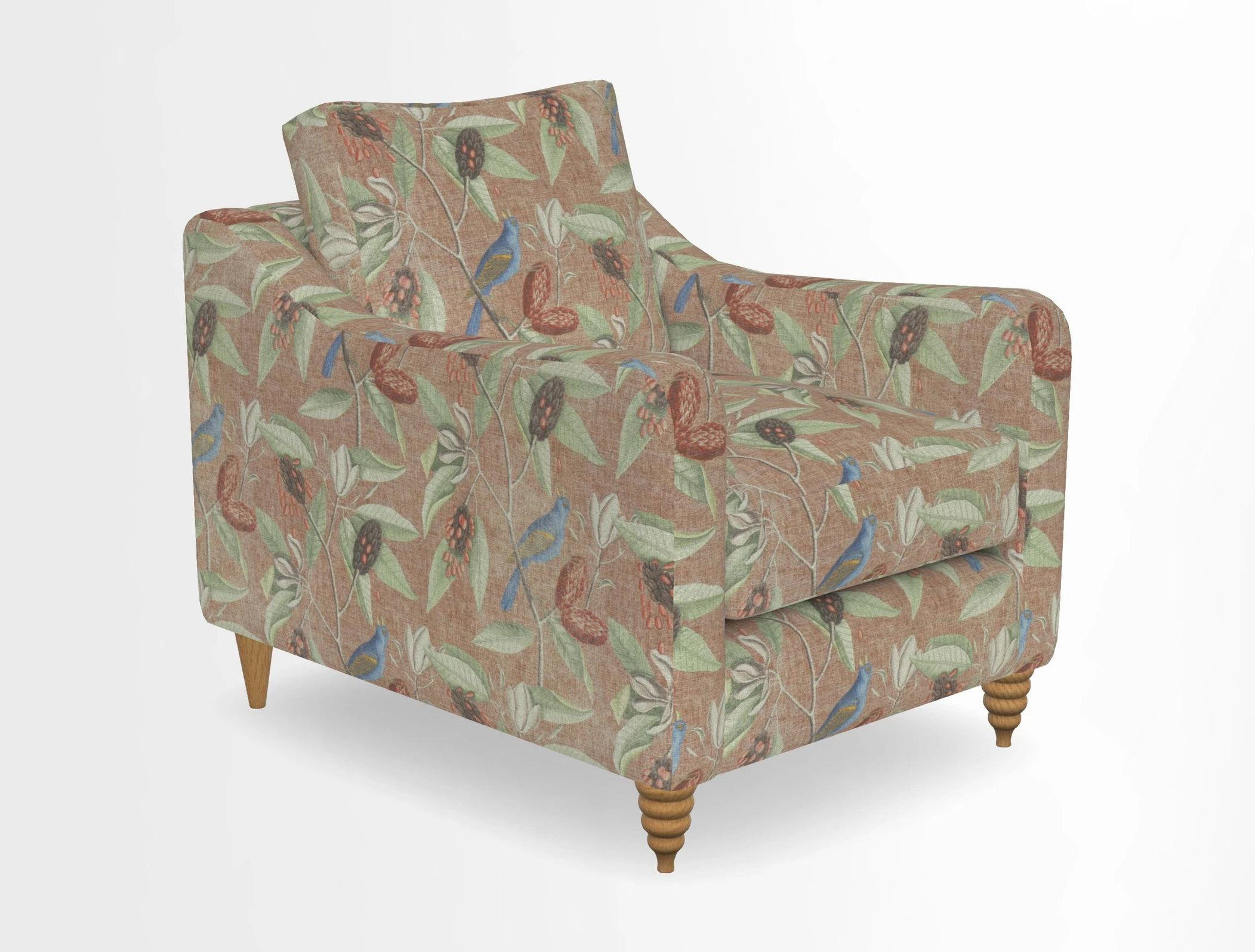 Rye Chair in Two Tone Plain Biscuit