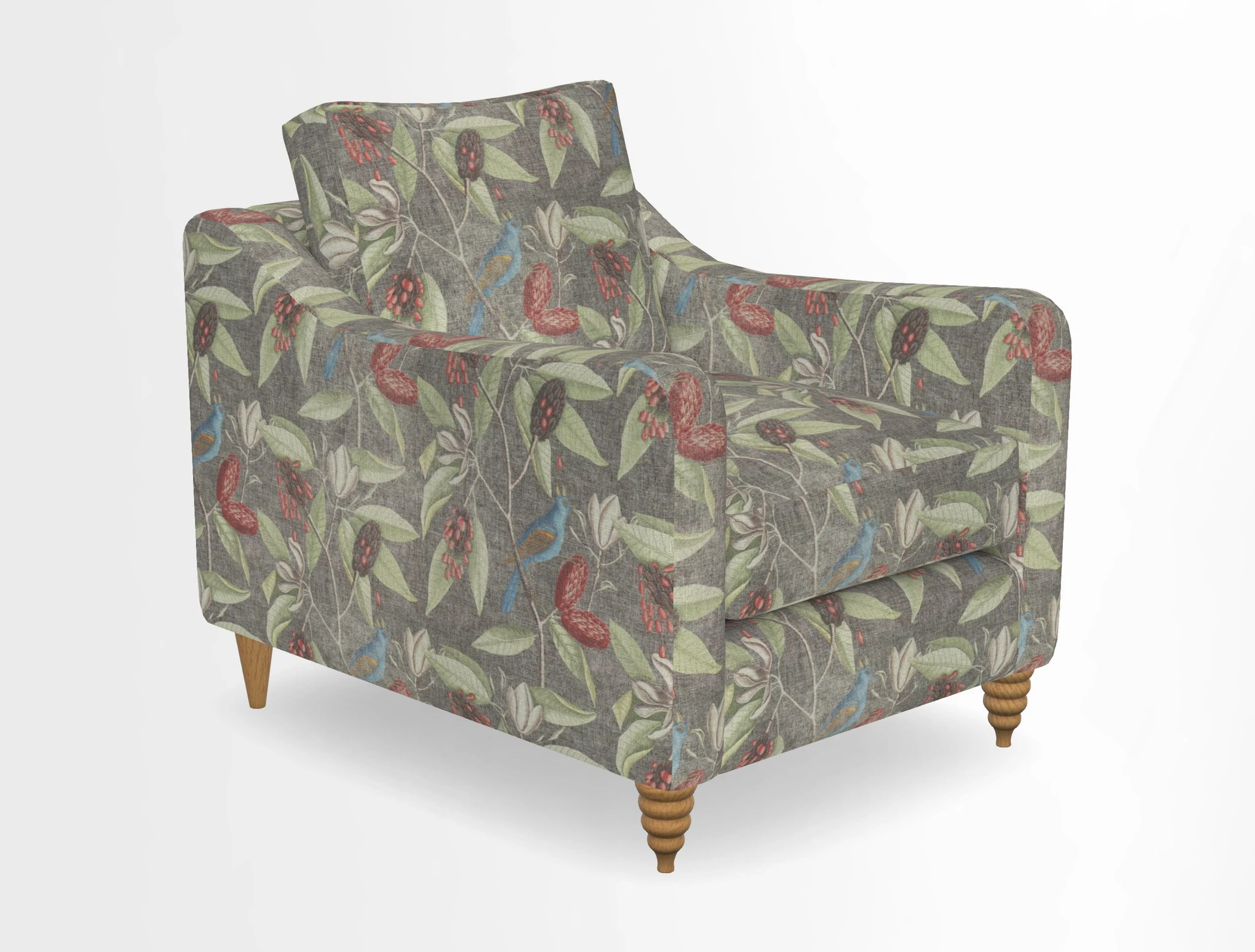 Rye Chair in Two Tone Plain Biscuit